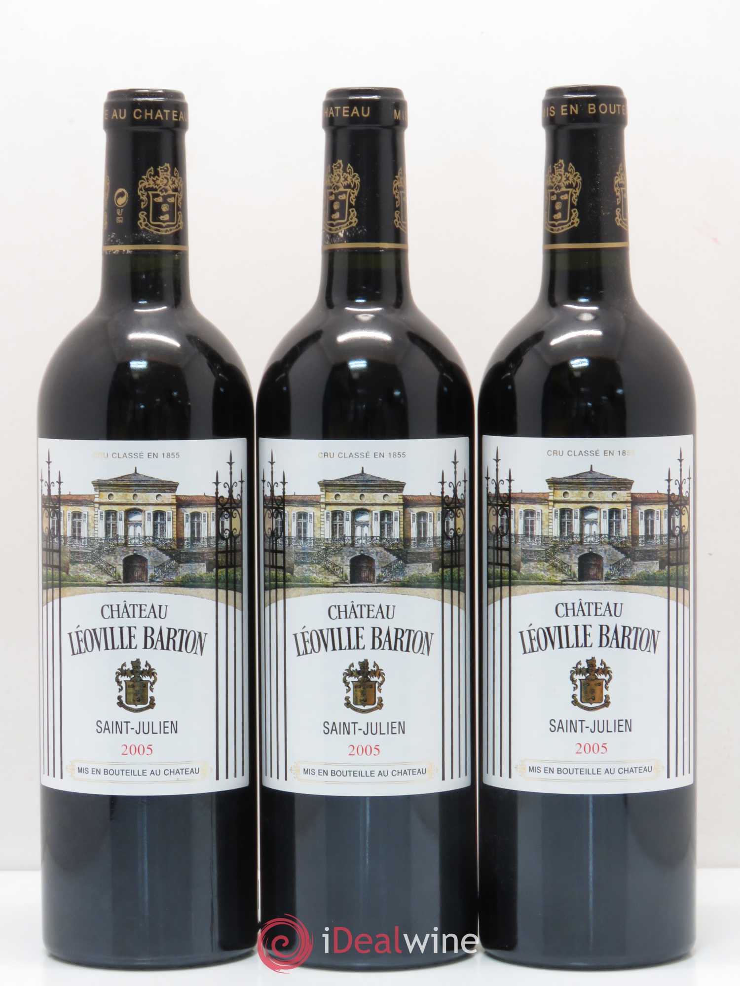 Château Léoville Barton 2ème Grand Cru Classé 2005 - Lot de 6 bouteilles - 2