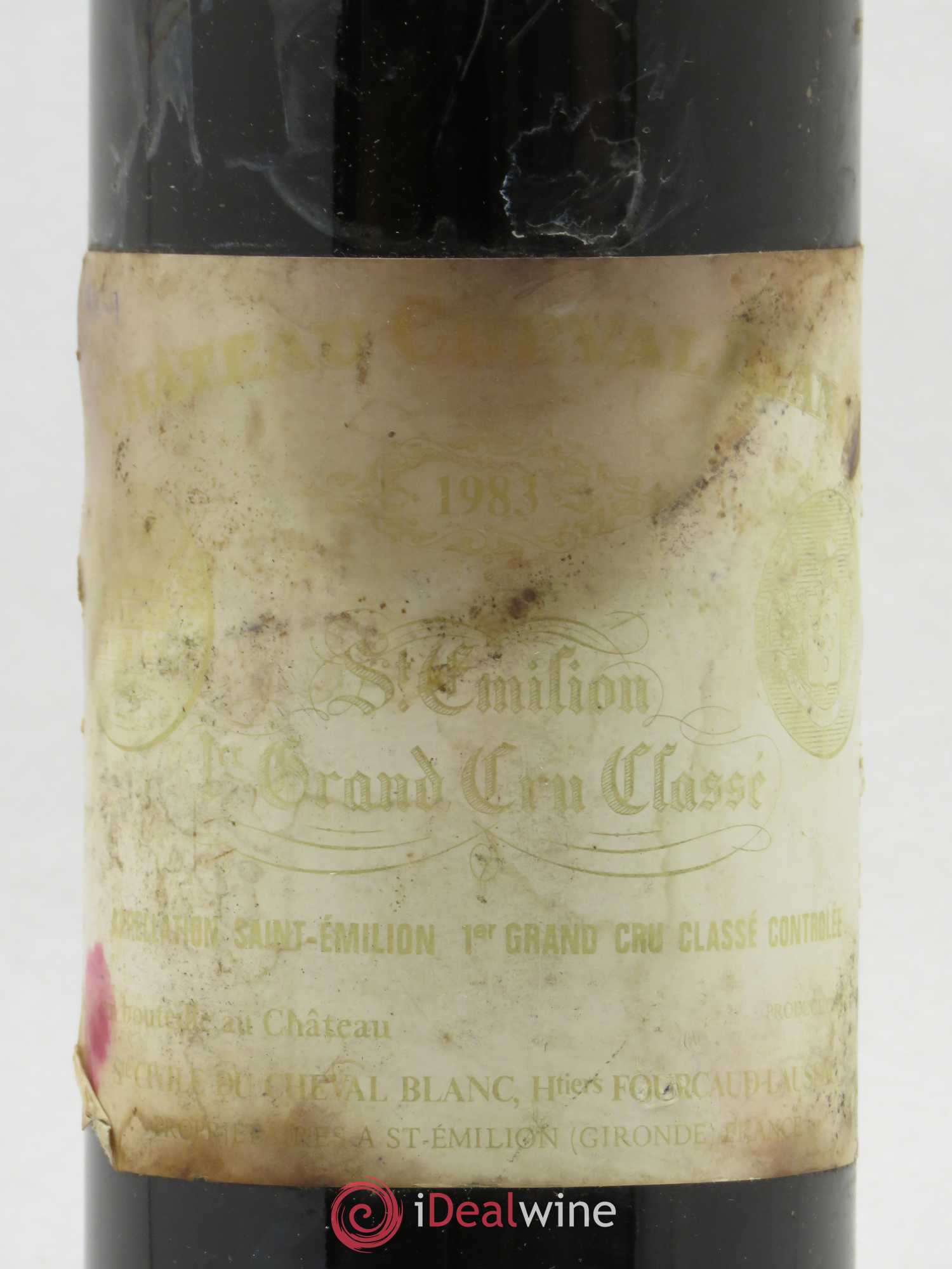 Château Cheval Blanc 1er Grand Cru Classé A 1983 - Lot de 1 bouteille - 1