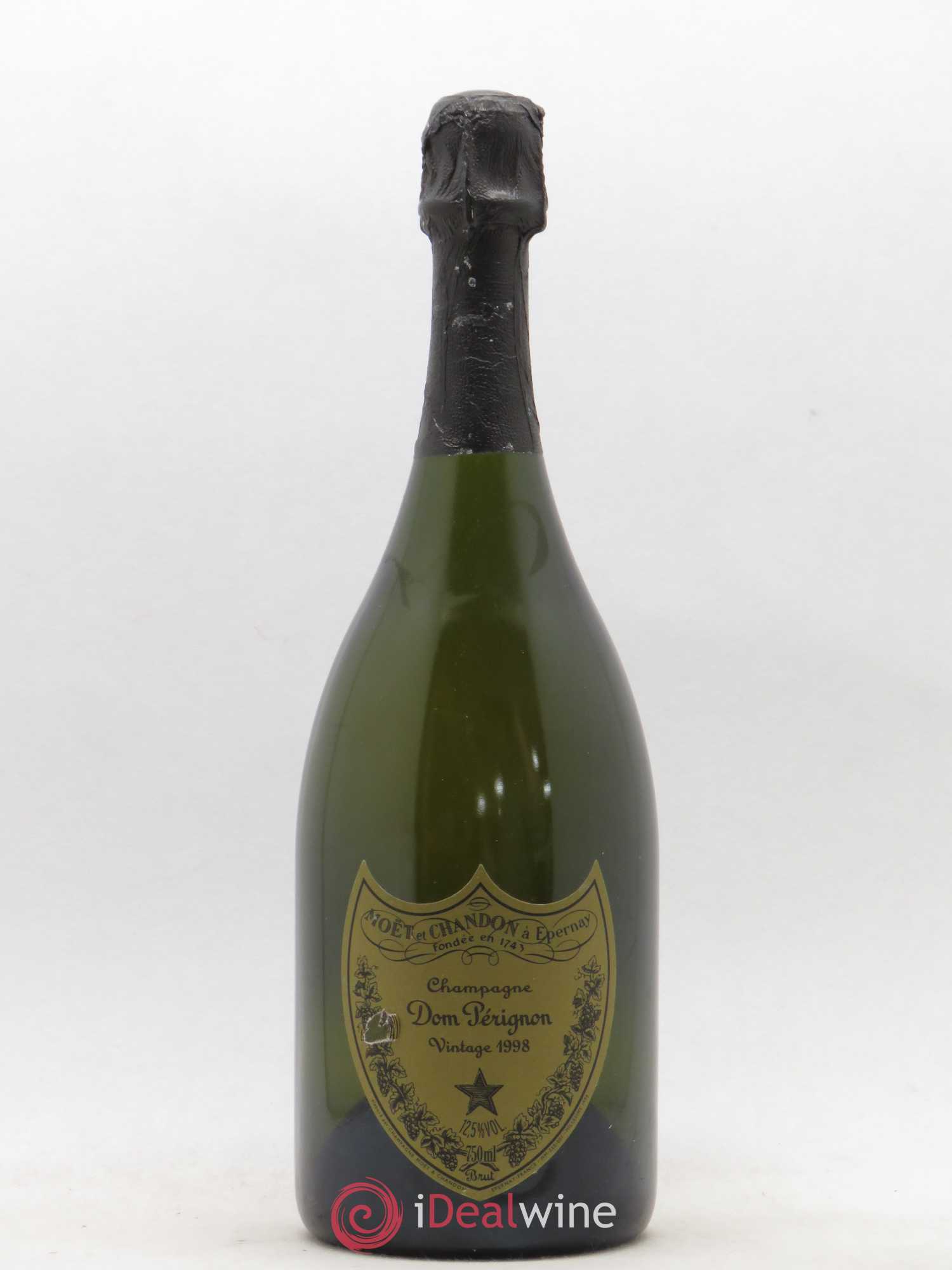 Brut Dom Pérignon (no reserve) 1998 - Lot of 1 bottle - 0