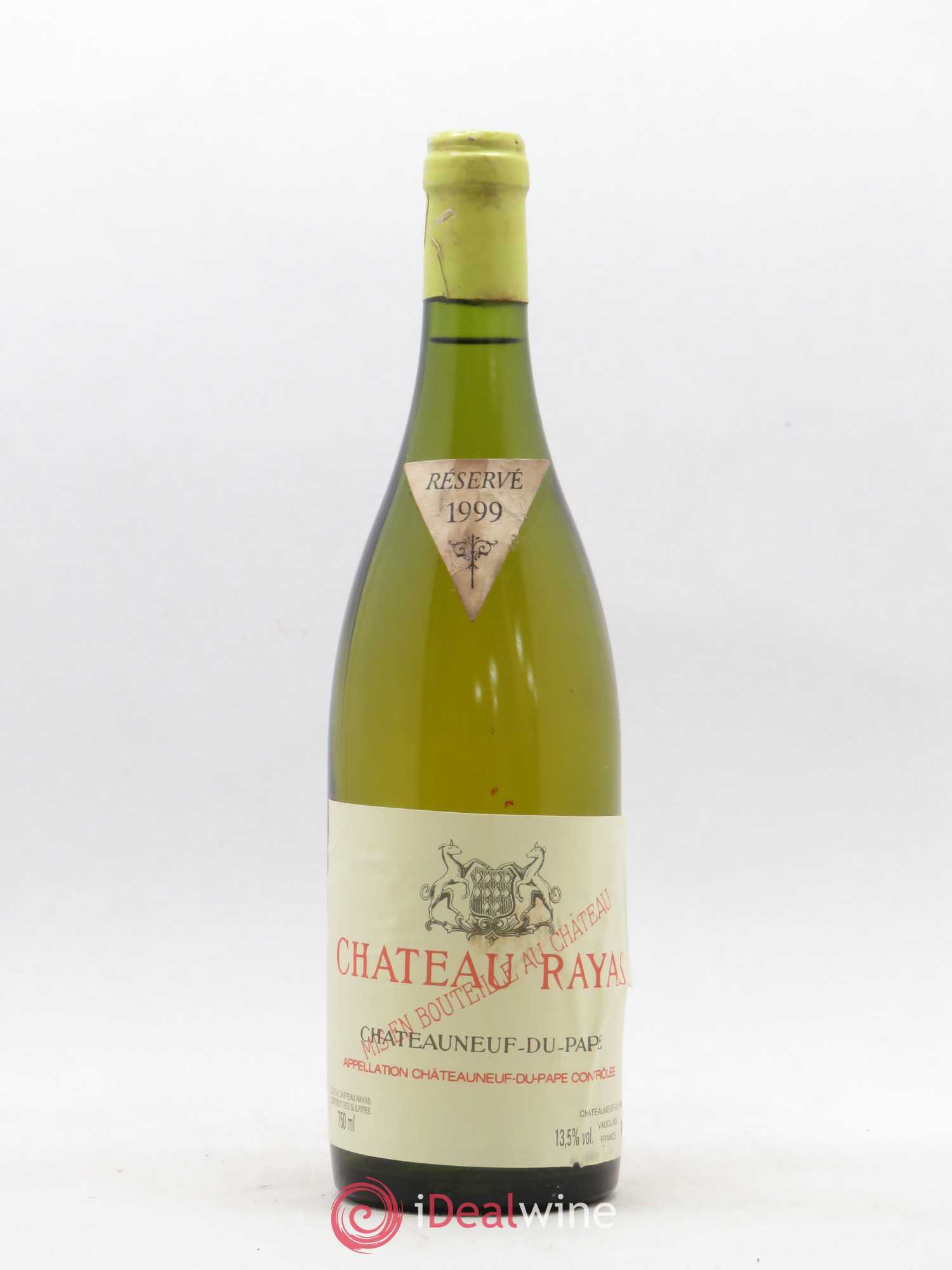 Châteauneuf-du-Pape Château Rayas Emmanuel Reynaud 1999 - Lot de 1 bouteille - 0