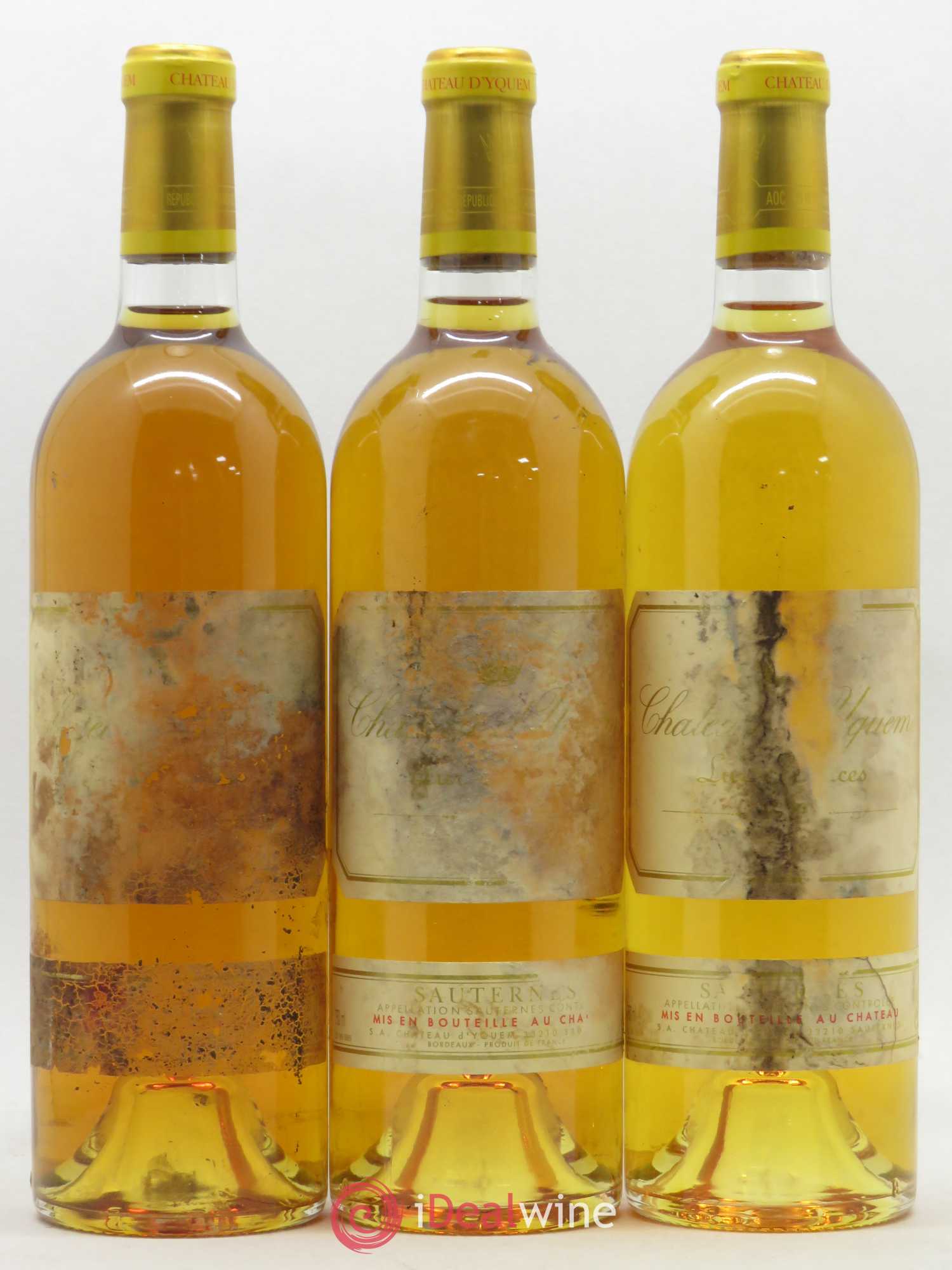 Château d' Yquem 1er Cru Classé Supérieur 1999 - Lotto di 3 bottiglie - 0