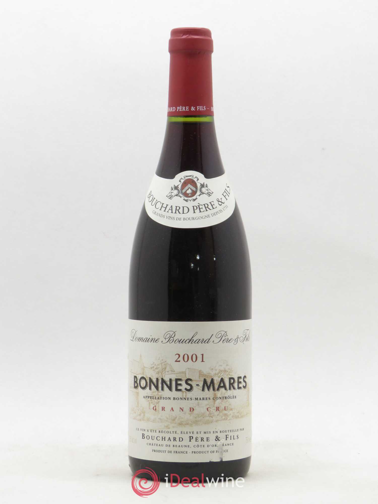 Bonnes-Mares Grand Cru Bouchard Père & Fils 2001 - Lot de 1 bouteille - 0