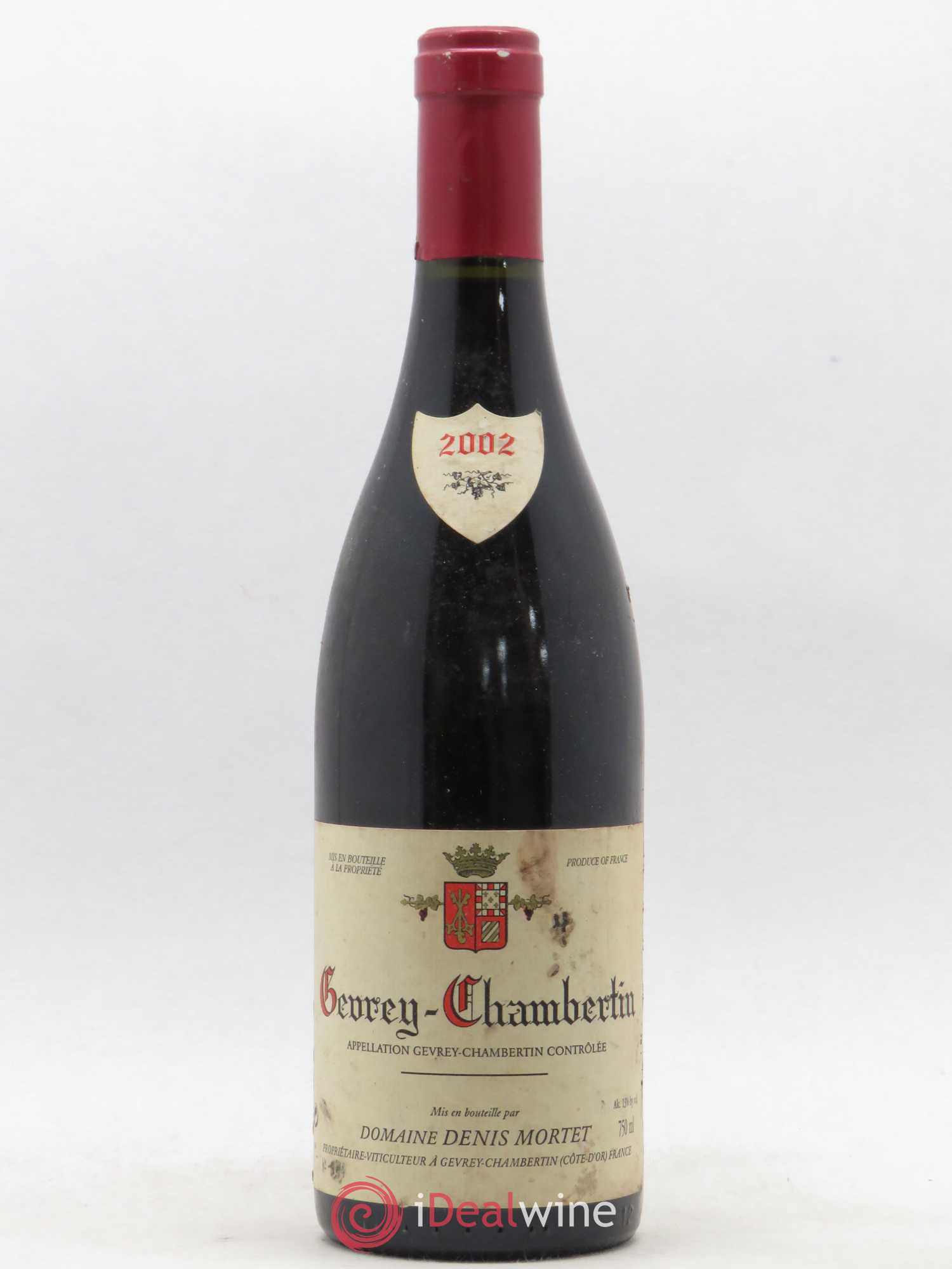 Gevrey-Chambertin Denis Mortet (Domaine) 2002 - Lot de 1 bouteille - 0