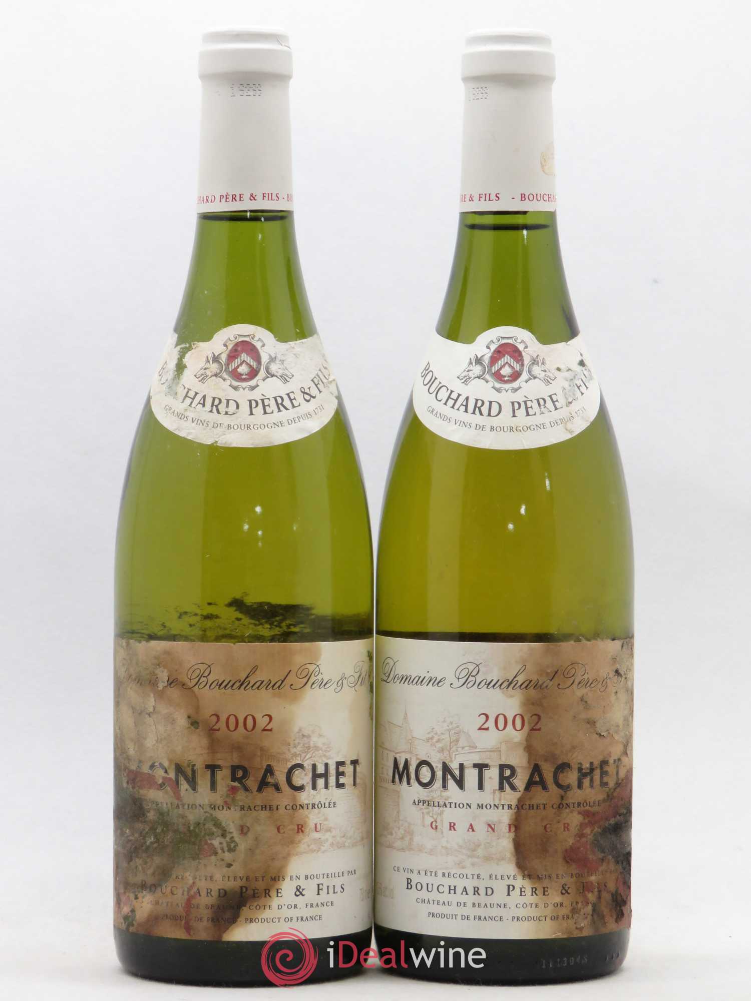 Montrachet Grand Cru Bouchard Père & Fils (sans prix de réserve) 2002 - Lot de 2 bouteilles - 0