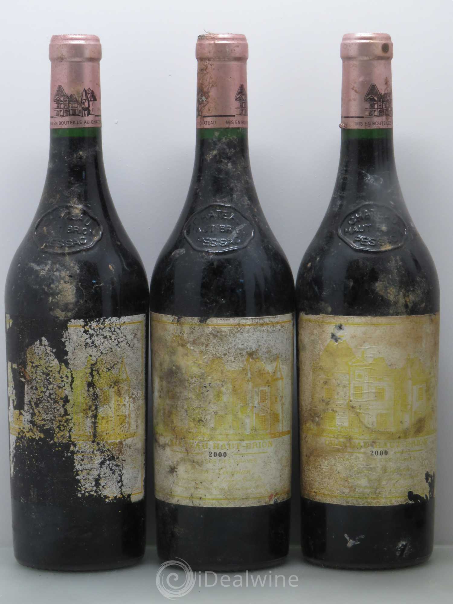 Château Haut Brion 1er Grand Cru Classé 2000 - Lot de 6 bouteilles - 1