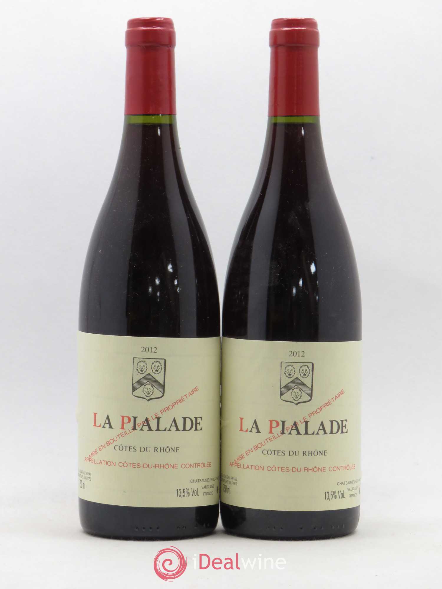 Côtes-du-Rhône La Pialade Emmanuel Reynaud 2012 - Lot de 2 bouteilles - 0