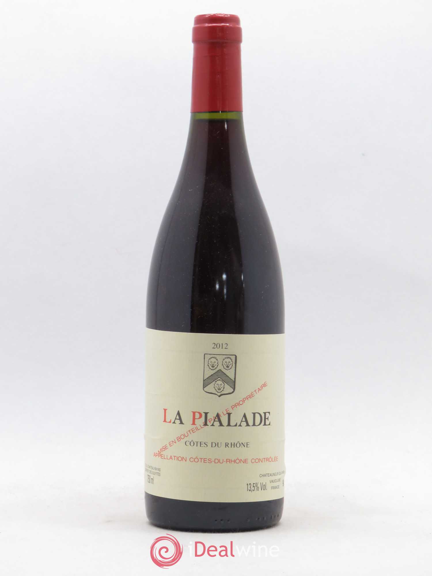 Côtes-du-Rhône La Pialade Emmanuel Reynaud 2012 - Lot de 1 bouteille - 0