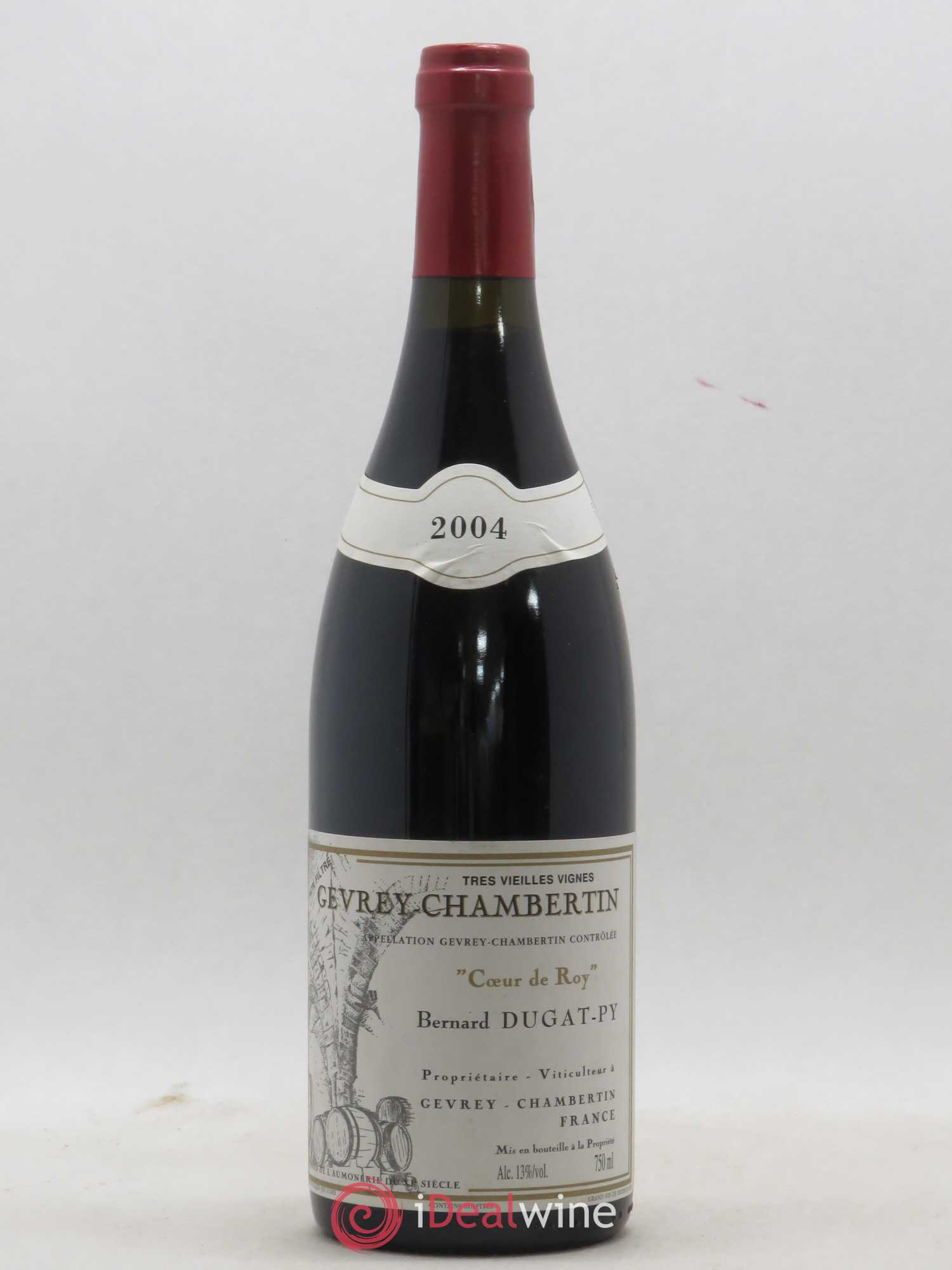Gevrey-Chambertin Coeur de Roy Très Vieilles Vignes Dugat-Py 2004 - Lot de 1 bouteille - 0