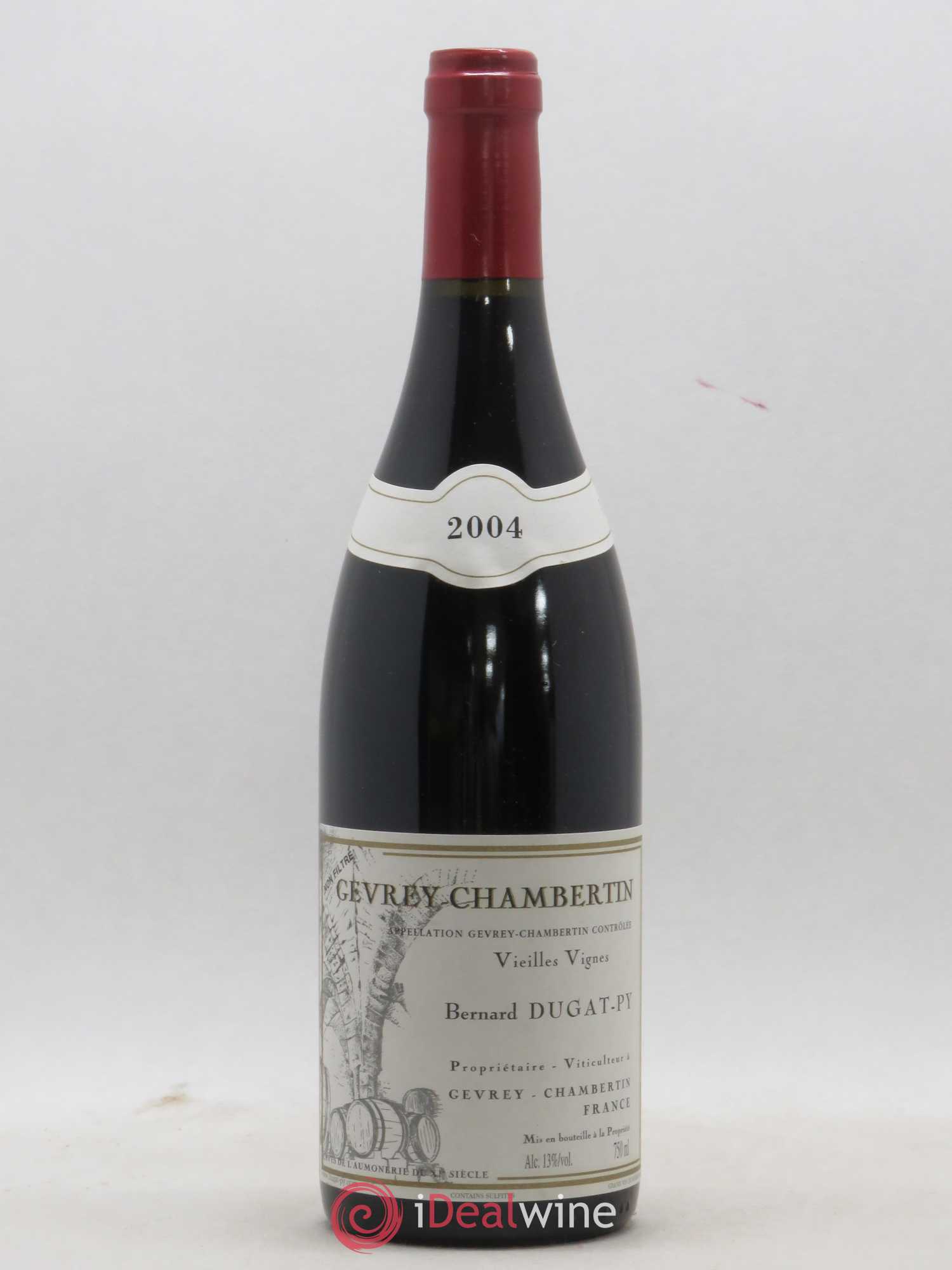 Gevrey-Chambertin Vieilles Vignes Dugat-Py (sans prix de réserve) 2004 - Lot de 1 bouteille - 0