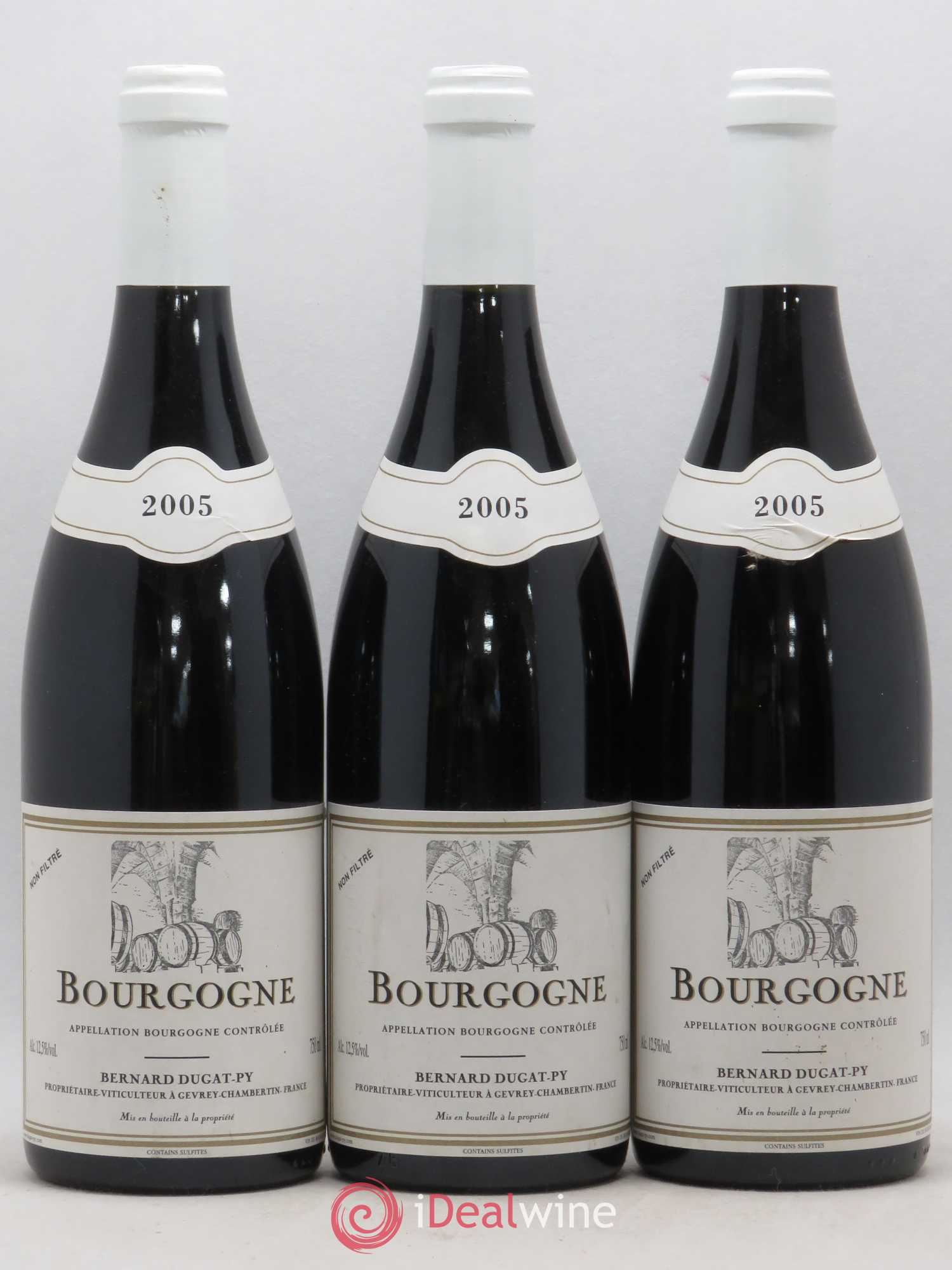 Bourgogne Dugat-Py 2005 - Lot de 3 bouteilles - 0