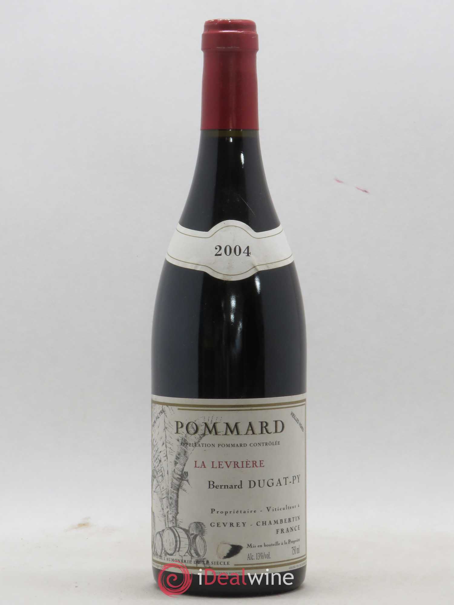 Pommard La Levrière Dugat-Py 2004 - Lot de 1 bouteille - 0