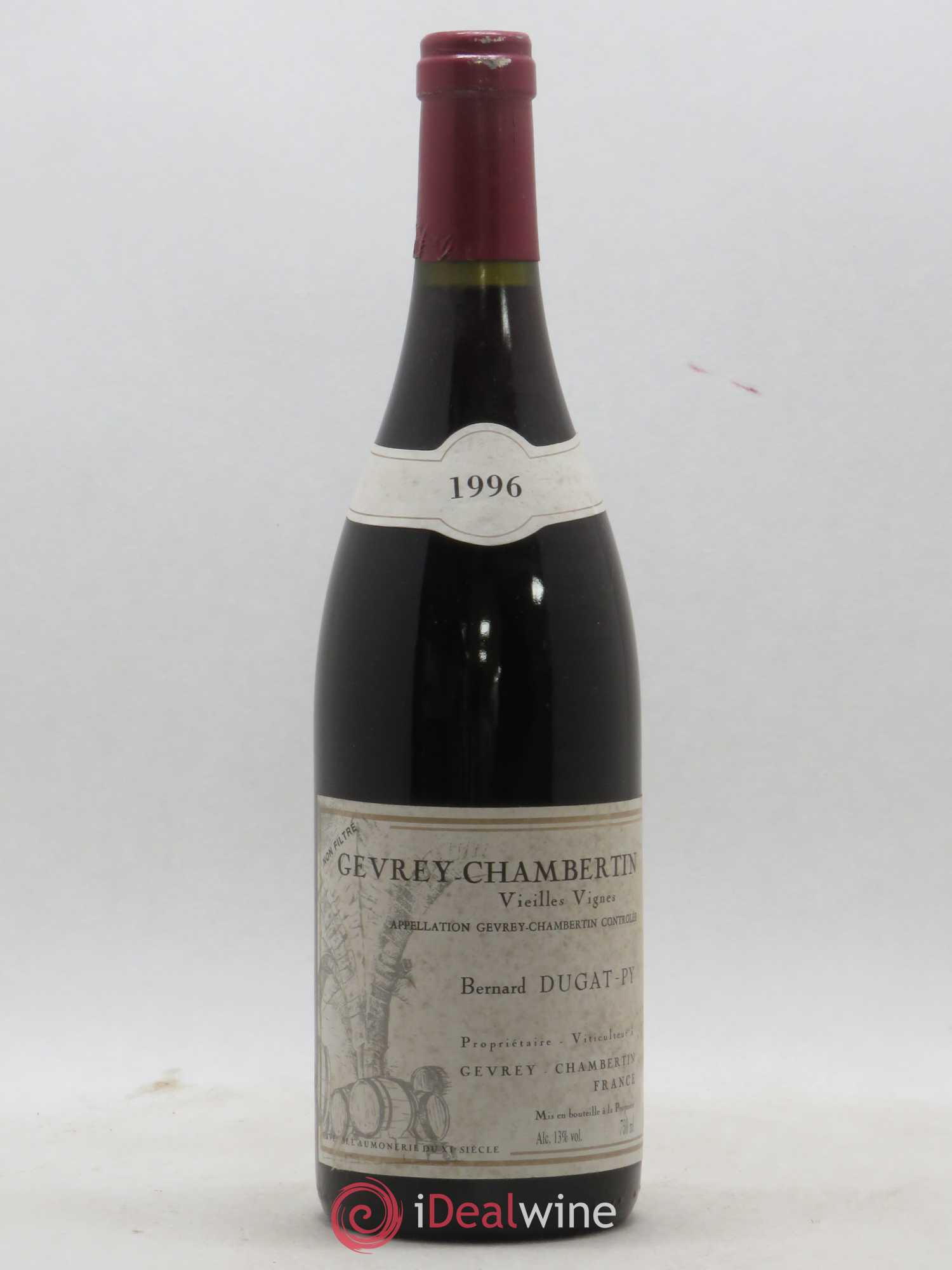Gevrey-Chambertin Vieilles Vignes Dugat-Py 1996 - Lot de 1 bouteille - 0