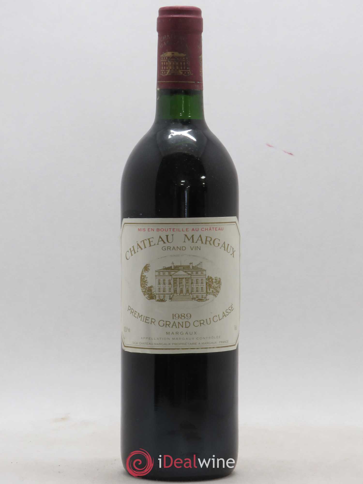 Château Margaux 1er Grand Cru Classé 1989 - Lot de 1 bouteille - 0