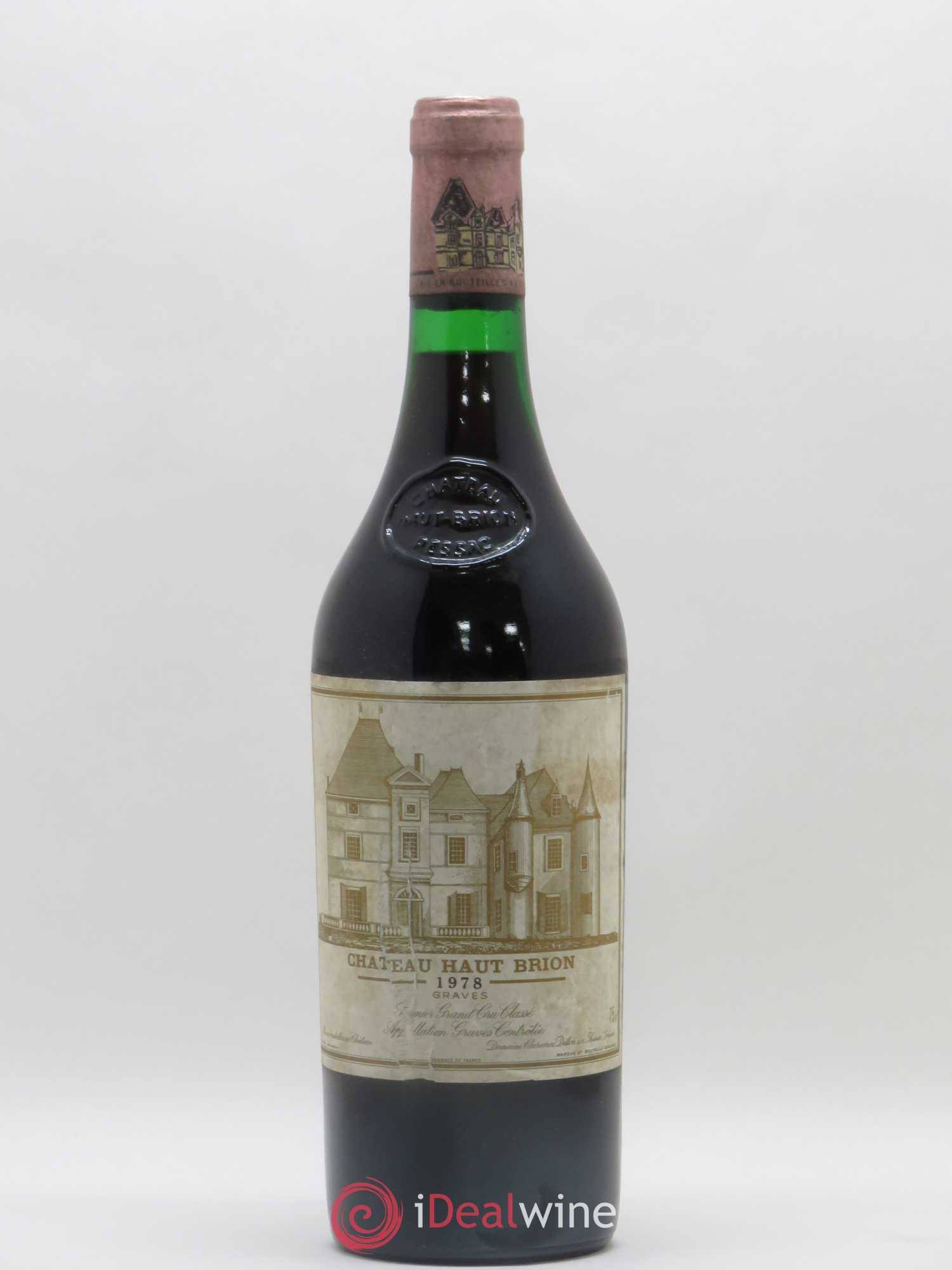 Château Haut Brion 1er Grand Cru Classé 1978 - Lot de 1 bouteille - 0
