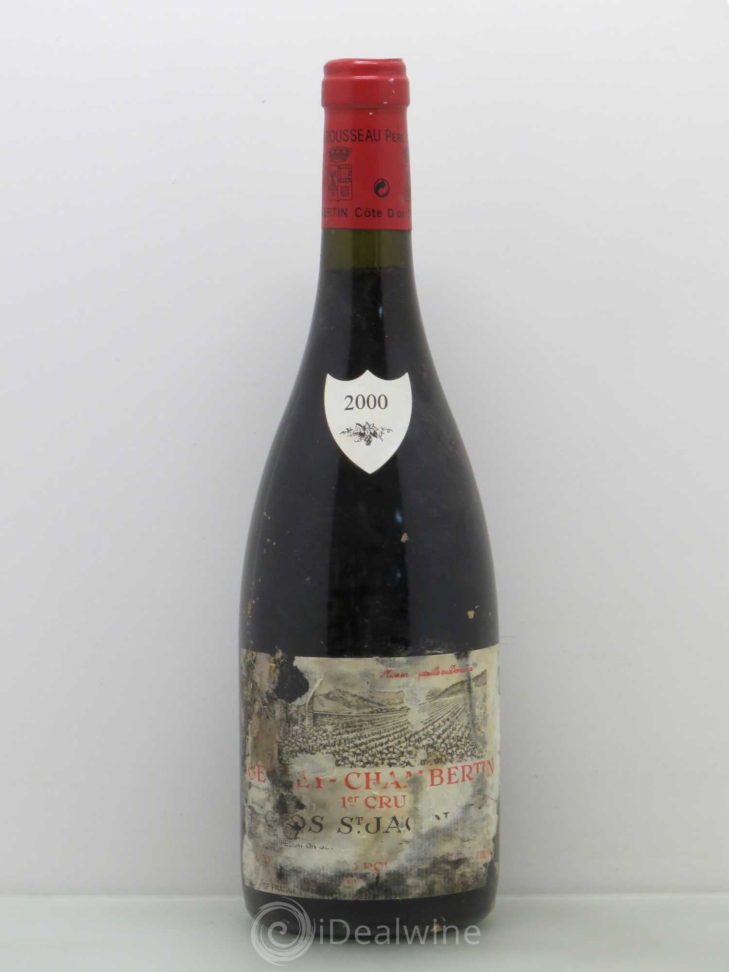 Gevrey-Chambertin 1er Cru Clos Saint-Jacques Armand Rousseau (Domaine) 2000 - Lot de 1 bouteille - 0
