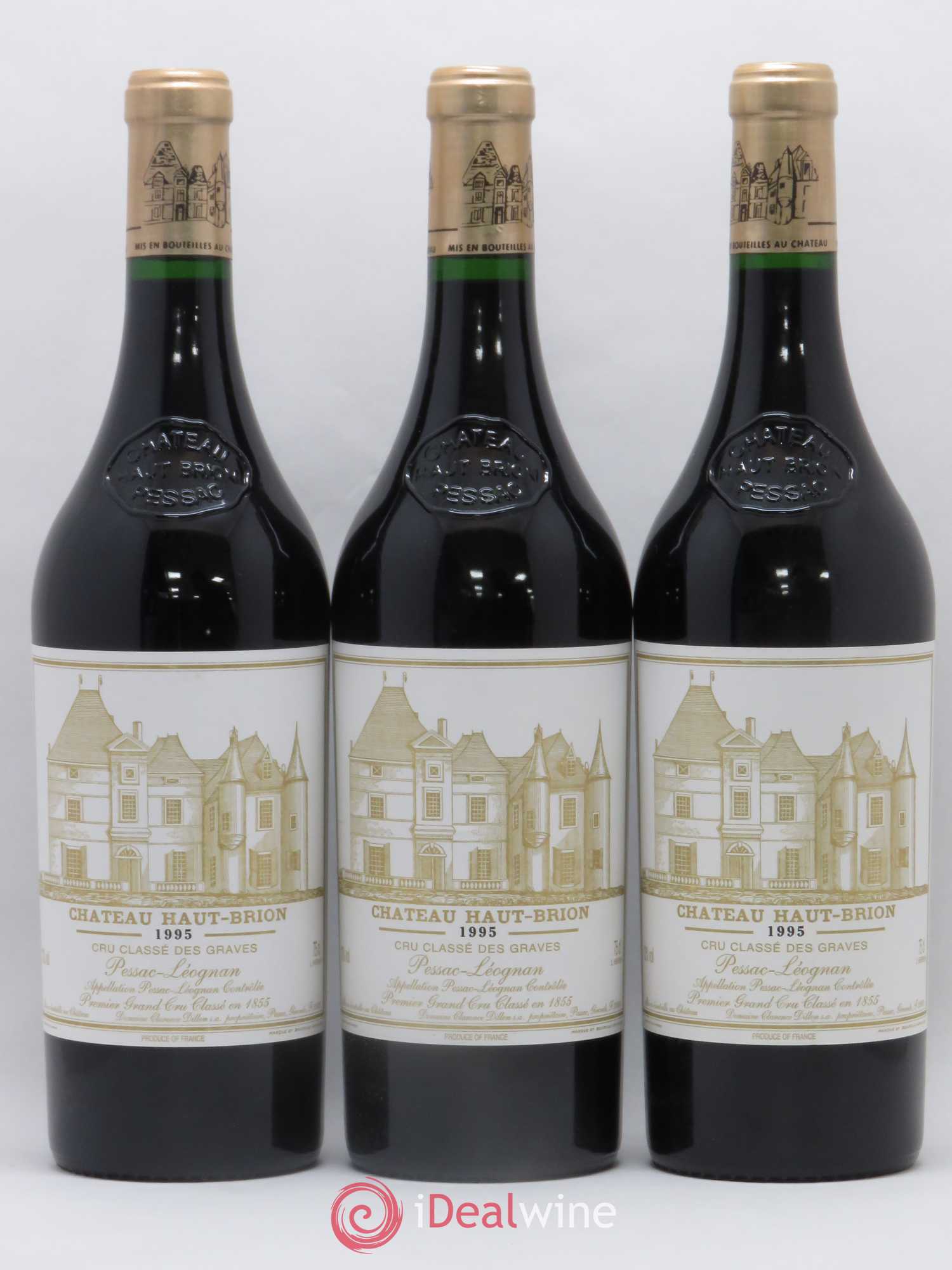 Château Haut Brion 1er Grand Cru Classé 1995 - Lotto di 12 bottiglie - 2