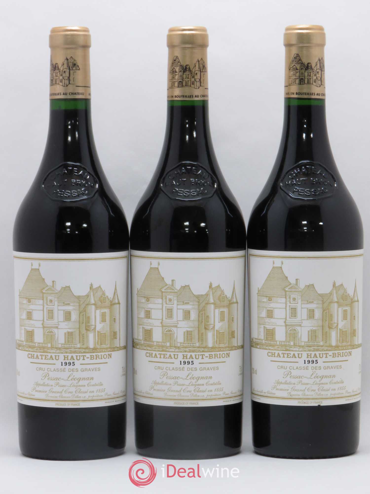 Château Haut Brion 1er Grand Cru Classé 1995 - Lotto di 12 bottiglie - 4