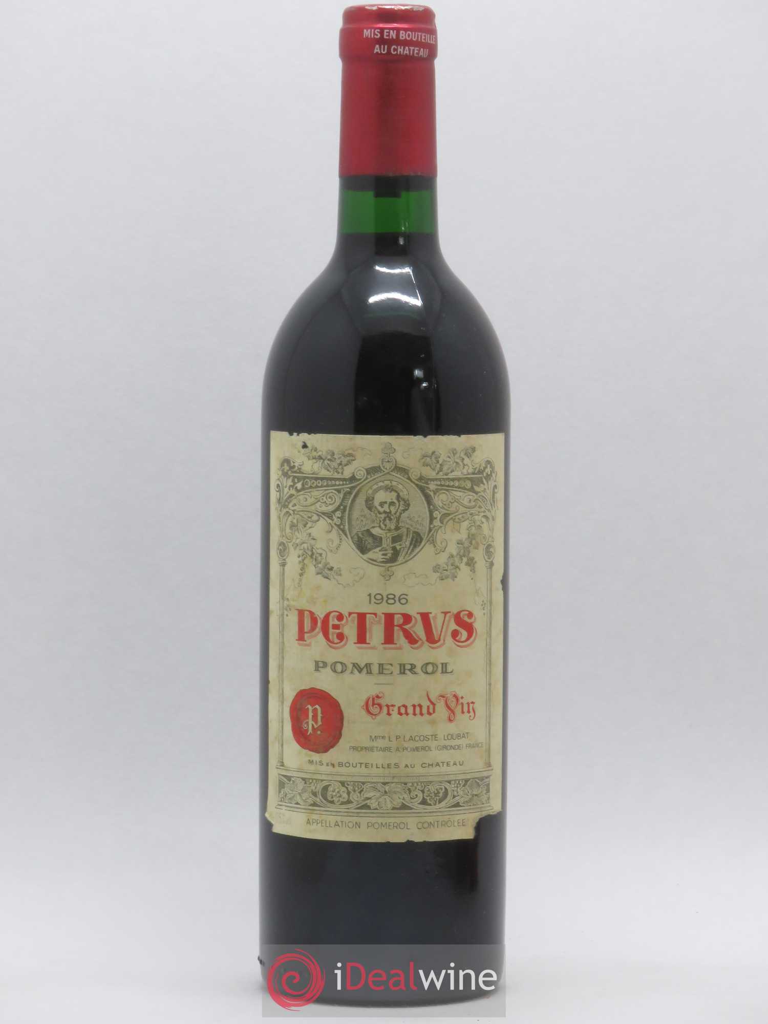 Petrus 1986 - Lot de 1 bouteille - 0