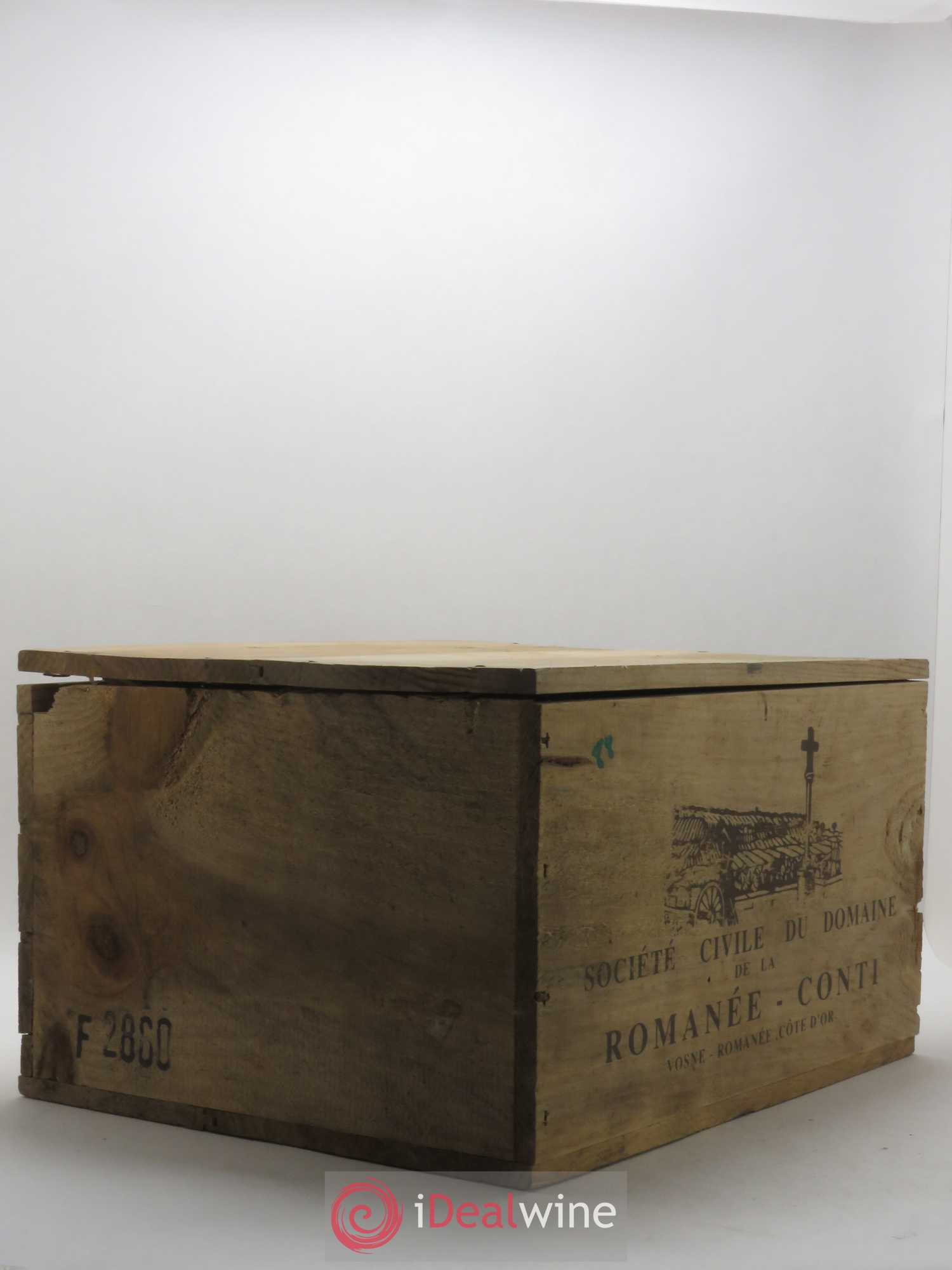 Caisse Domaine de la Romanée Conti Domaine de la Romanée-Conti 1 La Tache Grand Cru - 3 Richebourg Grand Cru 1988 - Lot de 4 bouteilles - 11