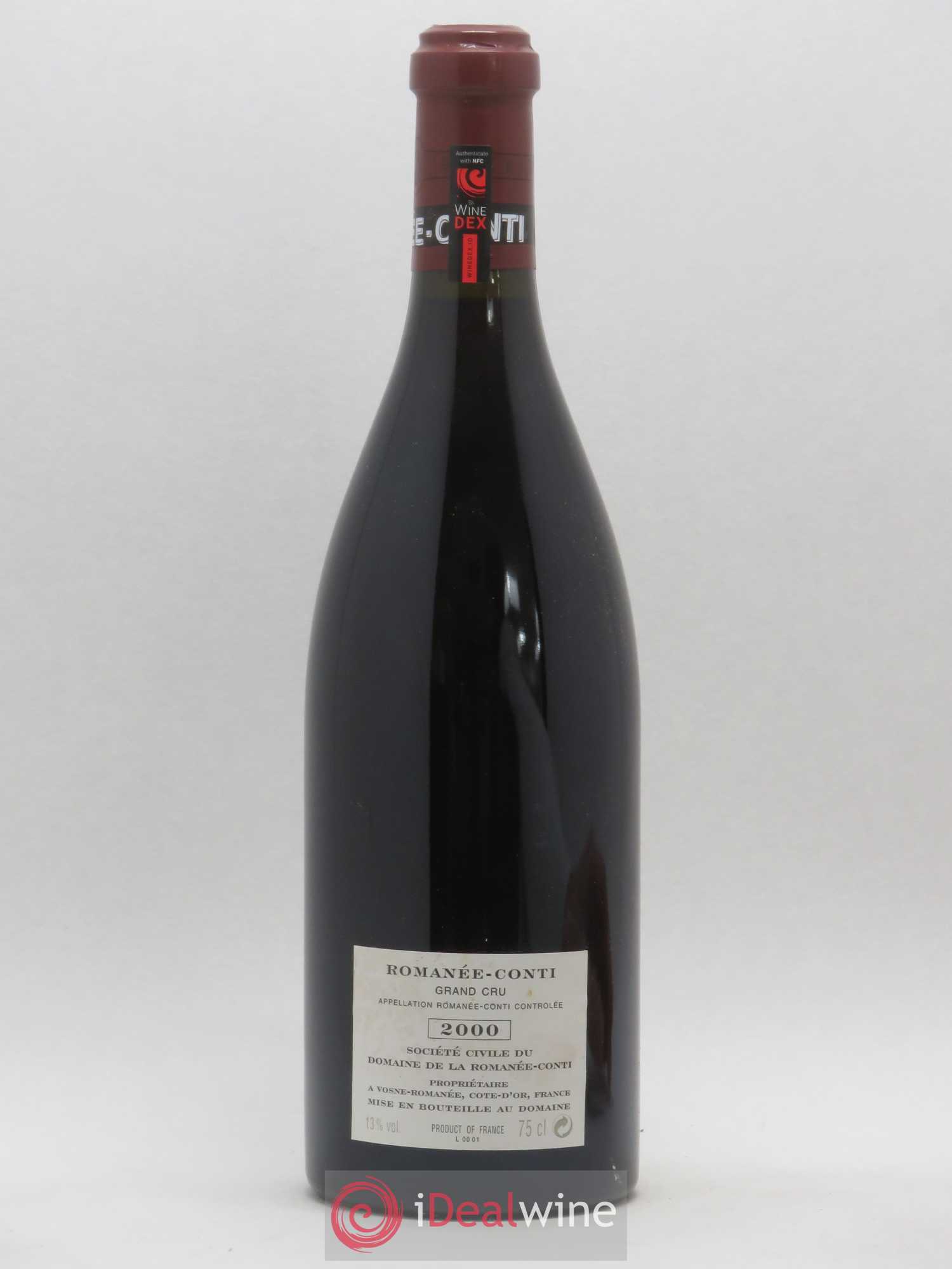 Romanée-Conti Grand Cru Domaine de la Romanée-Conti 2000 - Lot de 1 bouteille - 1