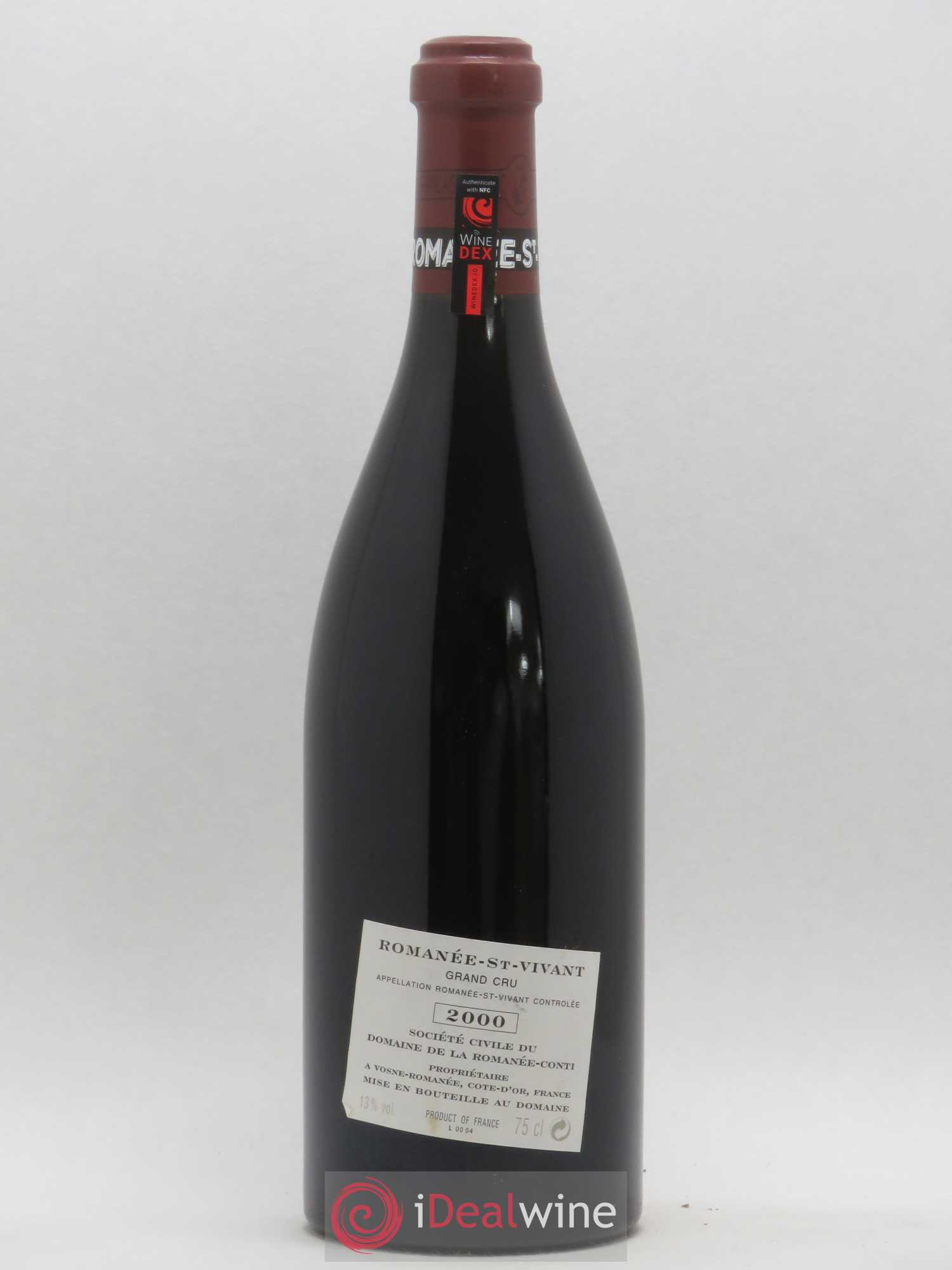 Romanée-Saint-Vivant Grand Cru Domaine de la Romanée-Conti 2000 - Lot de 1 bouteille - 1