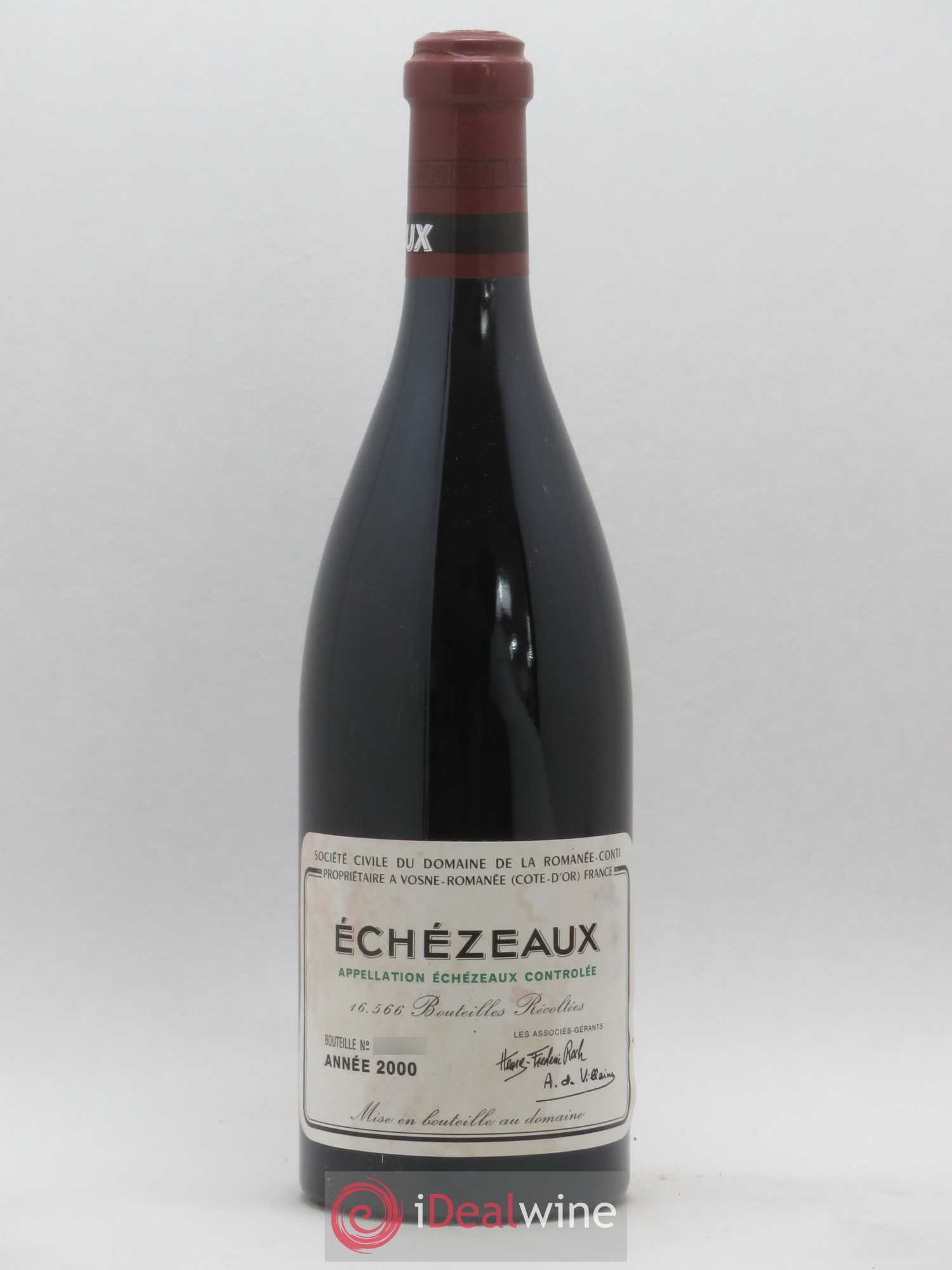 Echezeaux Grand Cru Domaine de la Romanée-Conti 2000 - Lot de 1 bouteille - 0
