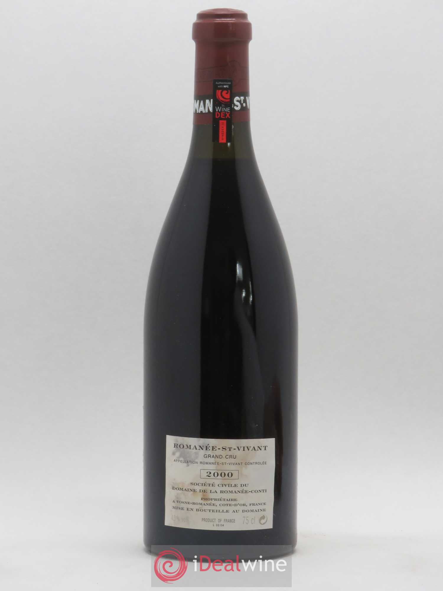 Romanée-Saint-Vivant Grand Cru Domaine de la Romanée-Conti 2000 - Lot de 1 bouteille - 1