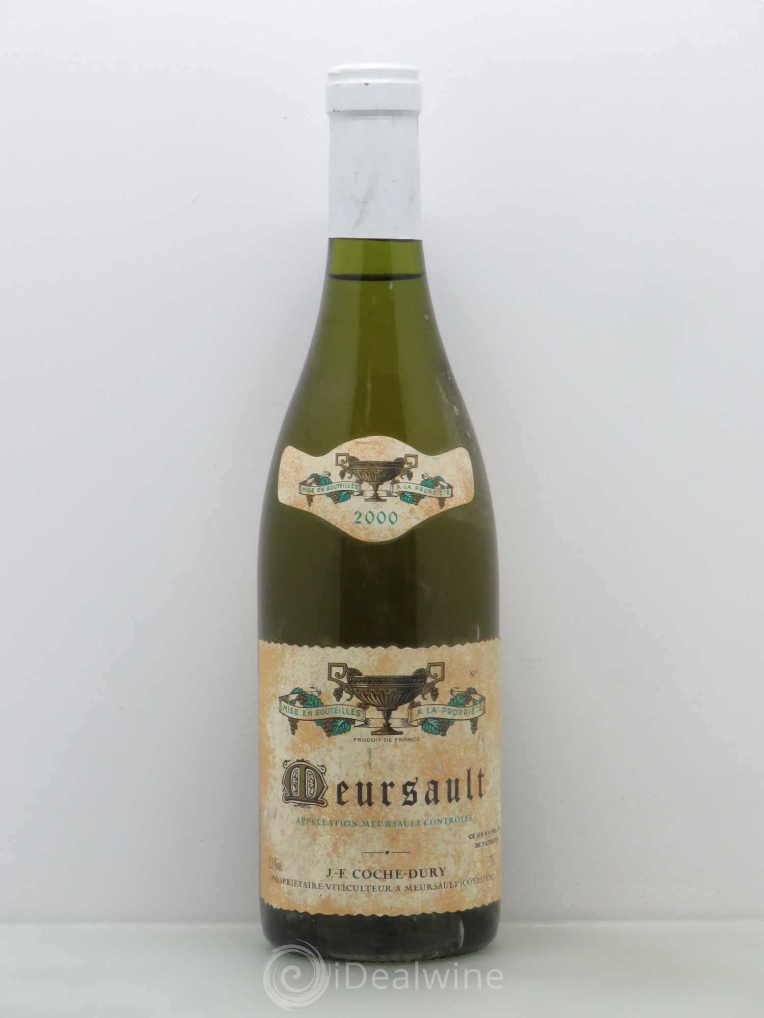 Meursault Coche Dury (Domaine) 2000 - Lot de 1 bouteille - 0