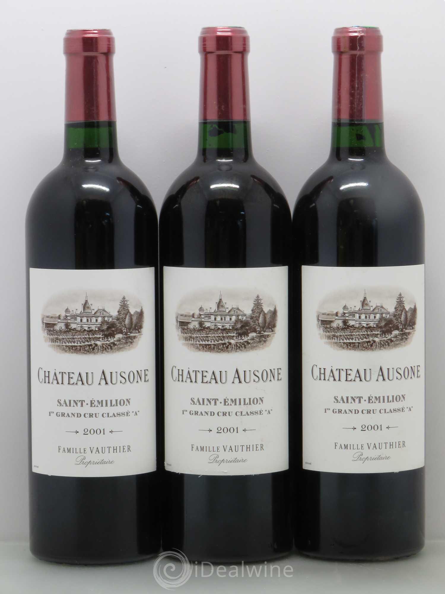 Château Ausone 1er Grand Cru Classé A 2001 - Lot de 6 bouteilles - 2