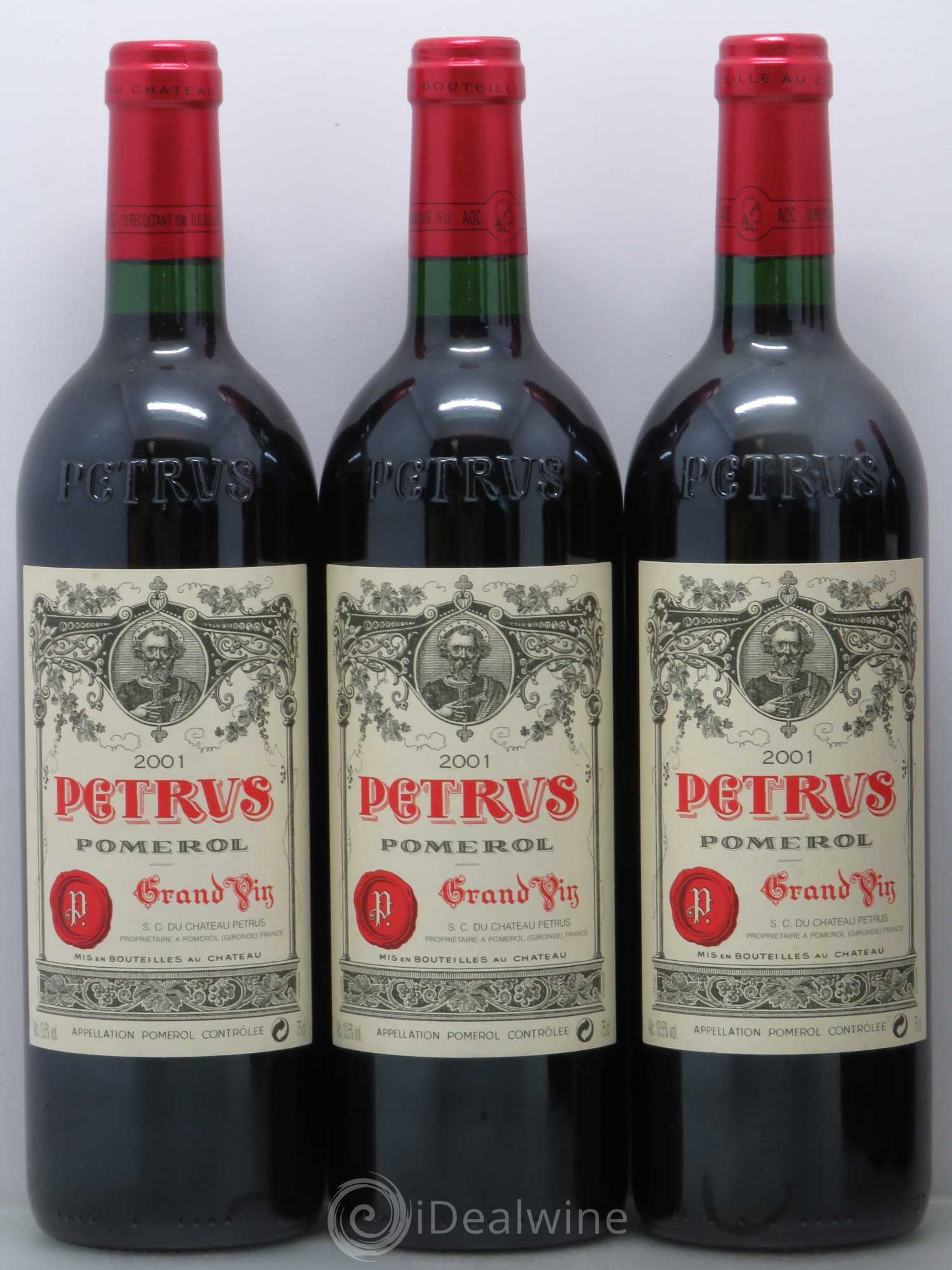 Petrus 2001 - Lot de 6 bouteilles - 1