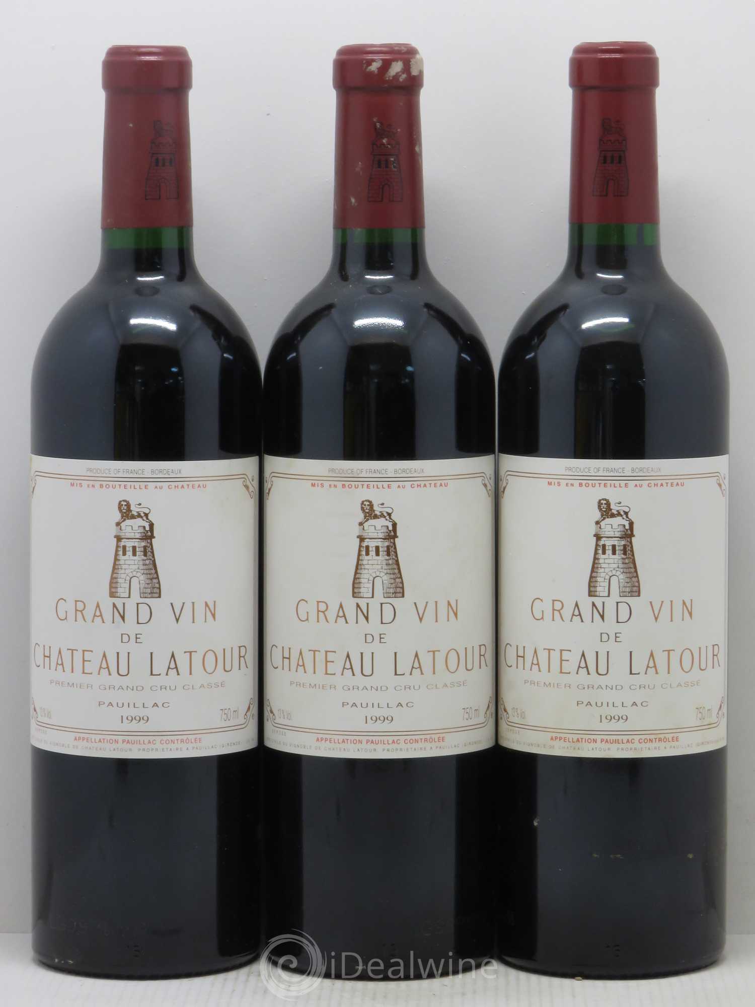 Château Latour 1er Grand Cru Classé 1999 - Lot de 6 bouteilles - 2