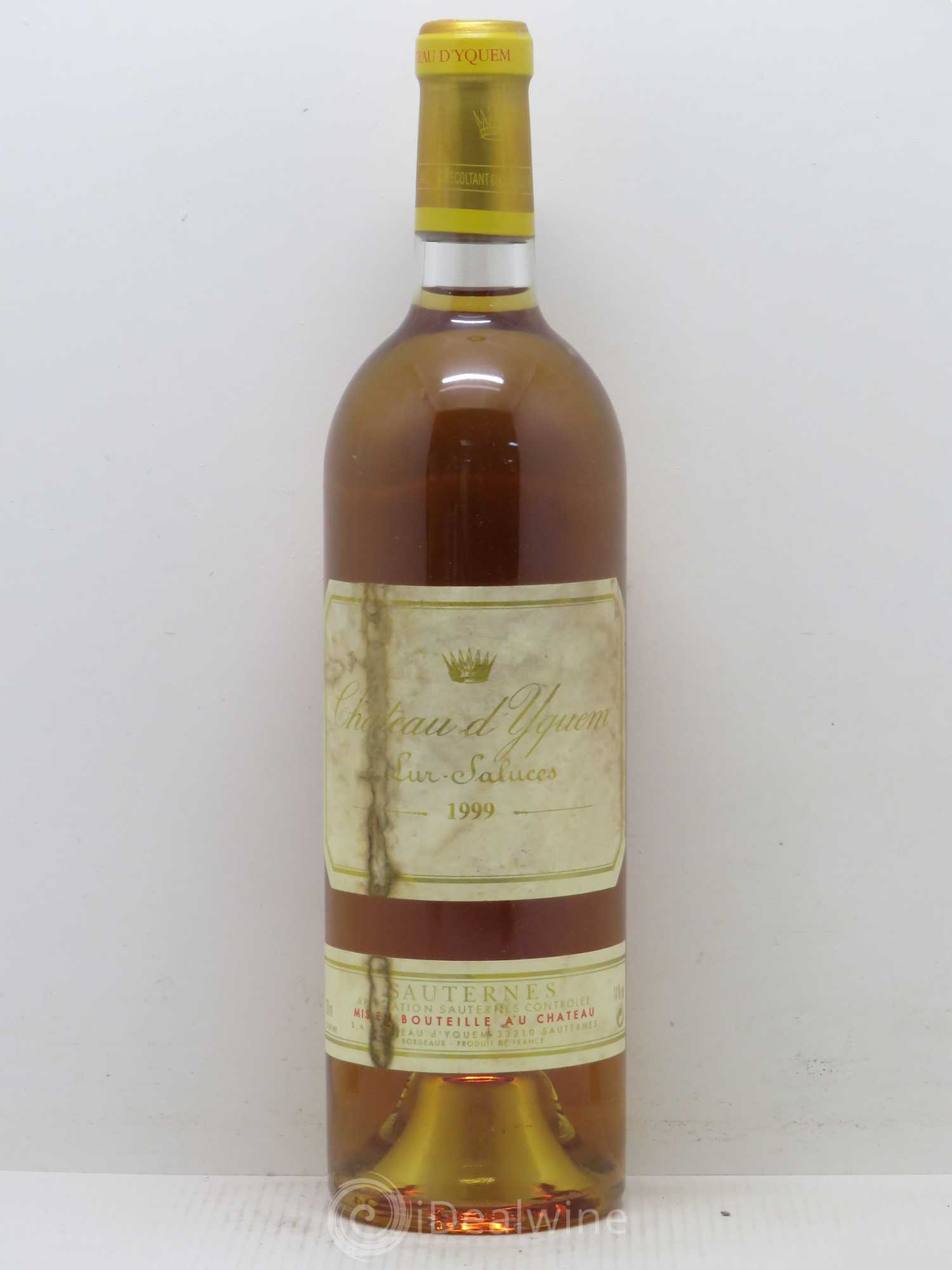 Château d' Yquem 1er Cru Classé Supérieur 1999 - Lotto di 1 bottiglia - 0