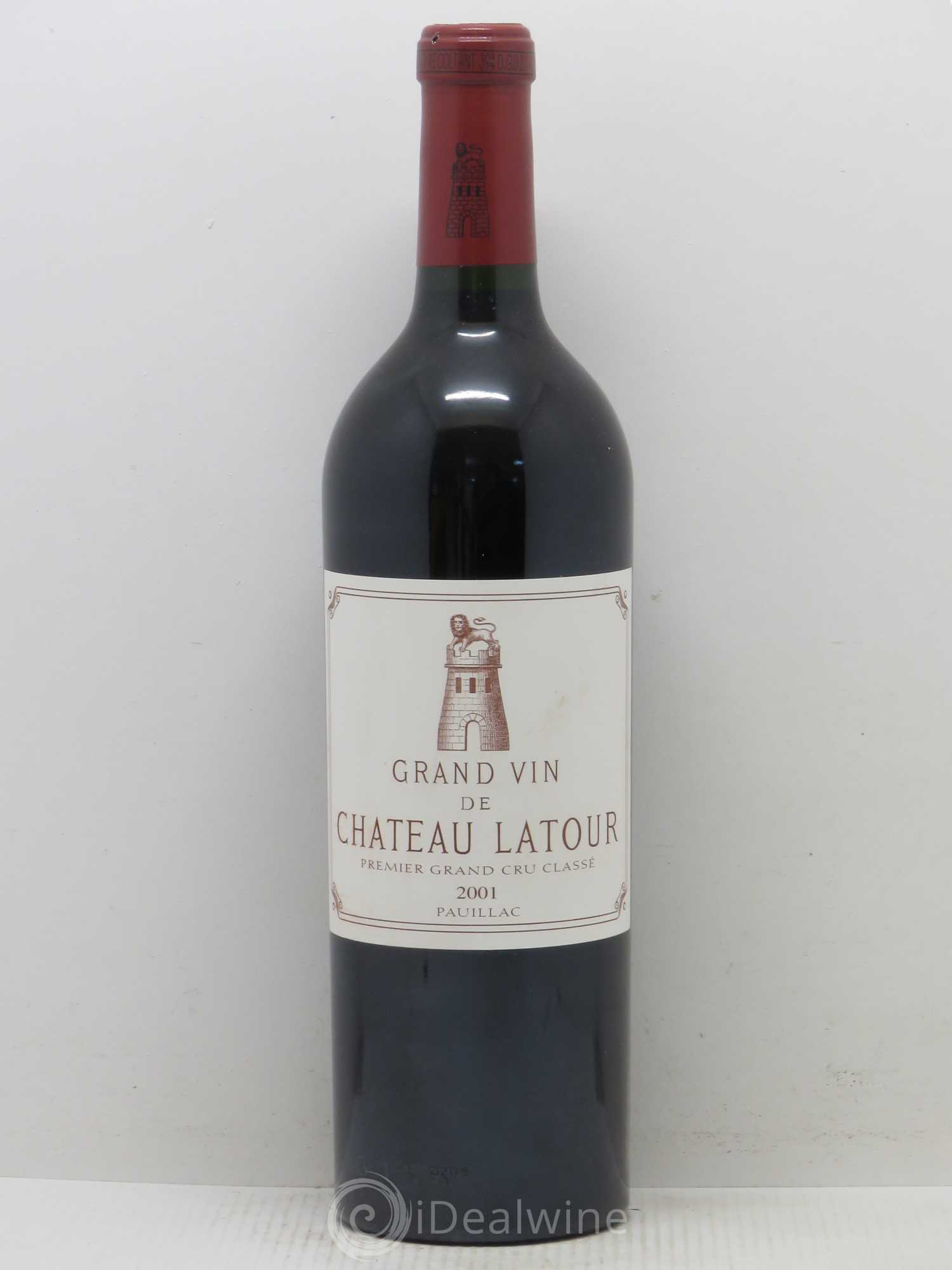 Château Latour 1er Grand Cru Classé 2001 - Lot de 1 bouteille - 0