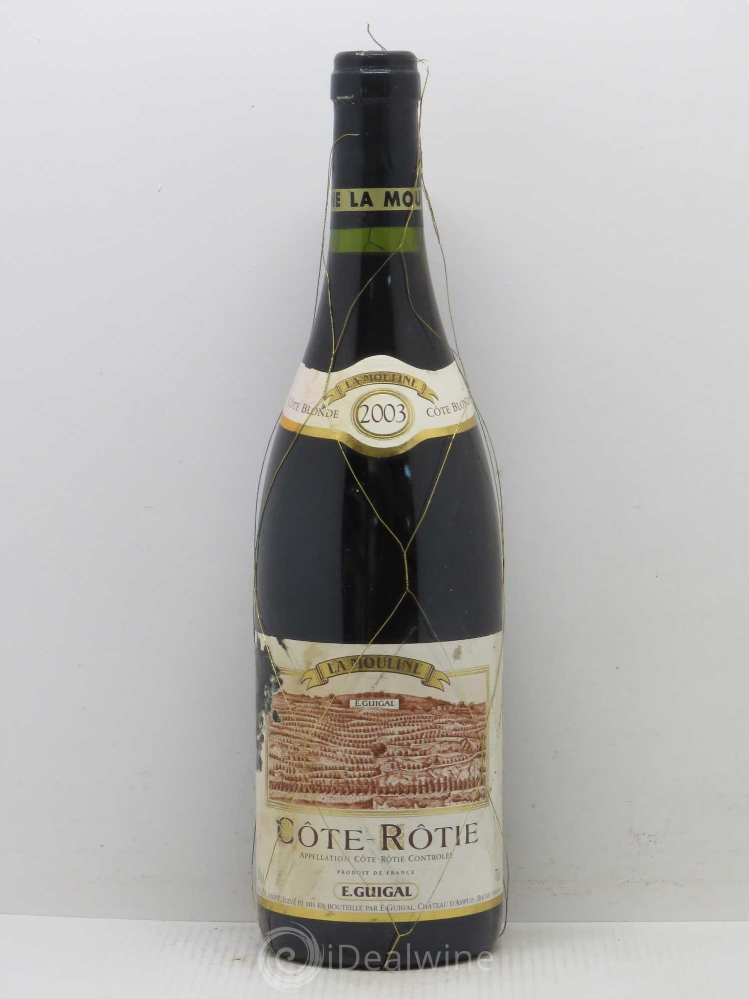 Côte-Rôtie La Mouline Guigal 2003 - Lot de 1 bouteille - 0