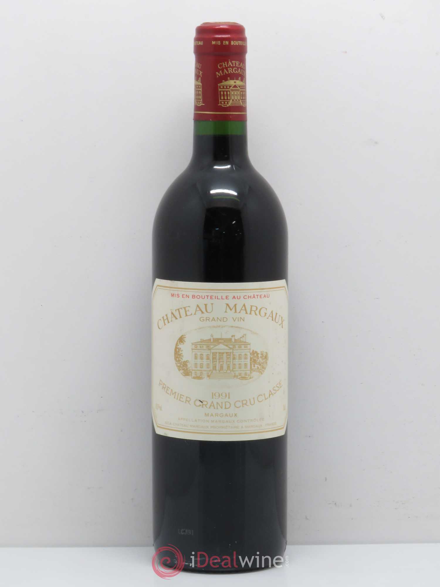Château Margaux 1er Grand Cru Classé 1991 - Lot de 1 bouteille - 0