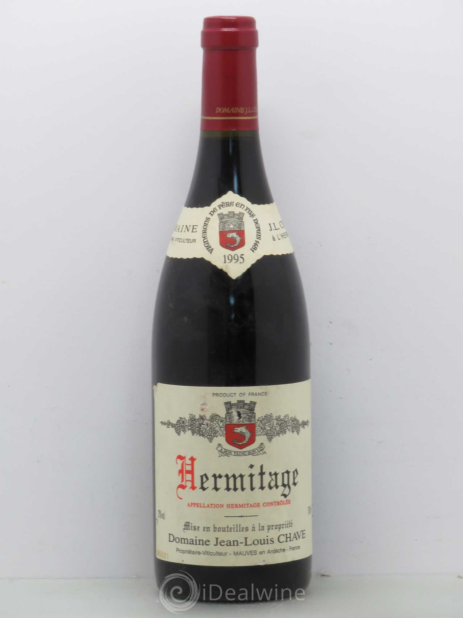 Hermitage Jean-Louis Chave 1995 - Lot de 1 bouteille - 0