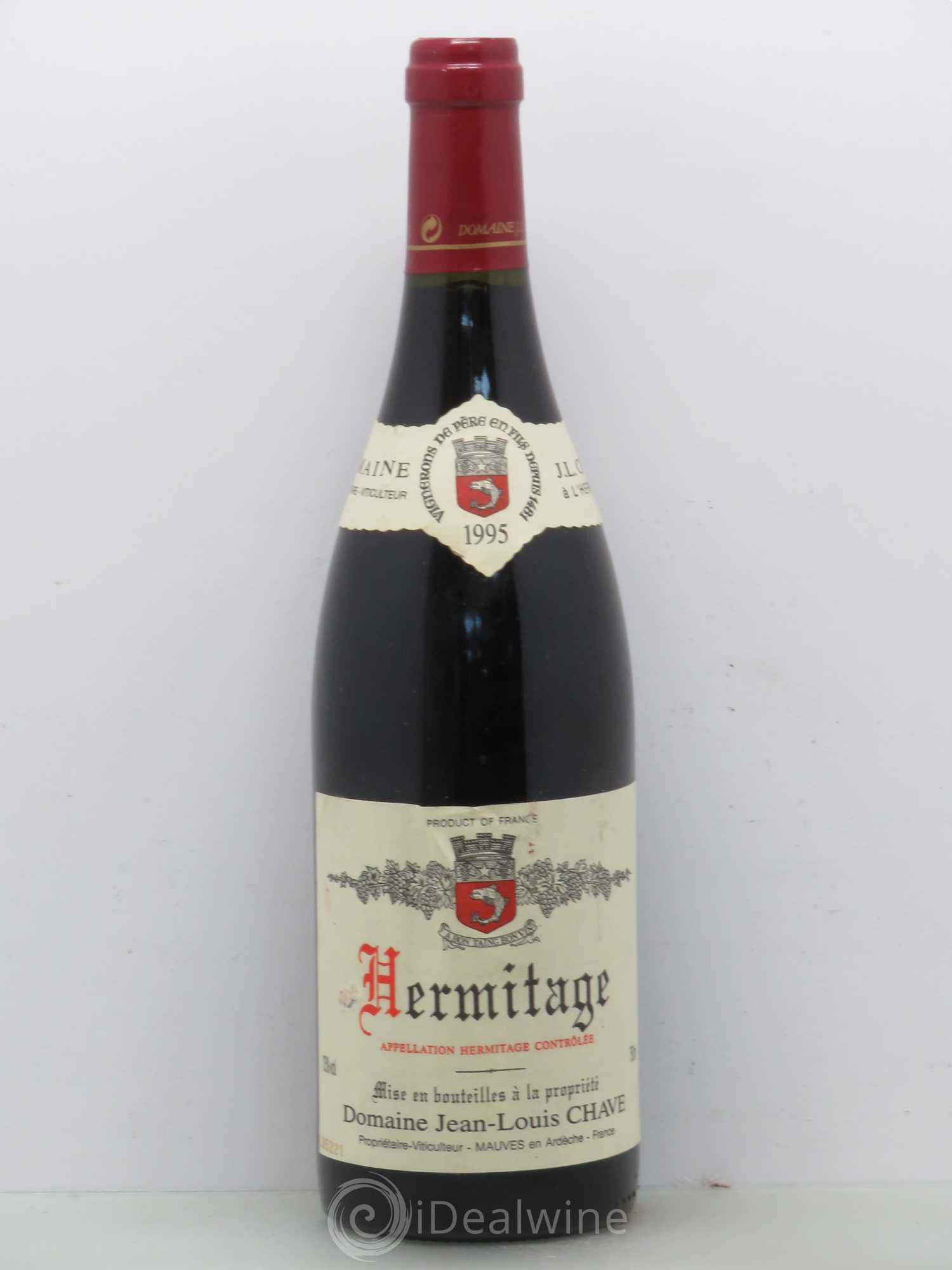 Hermitage Jean-Louis Chave 1995 - Lot de 1 bouteille - 0