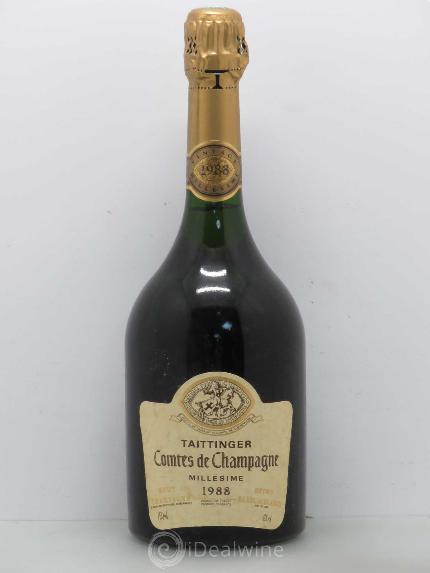 Comtes de Champagne Taittinger 1988 - Lot de 1 bouteille - 0