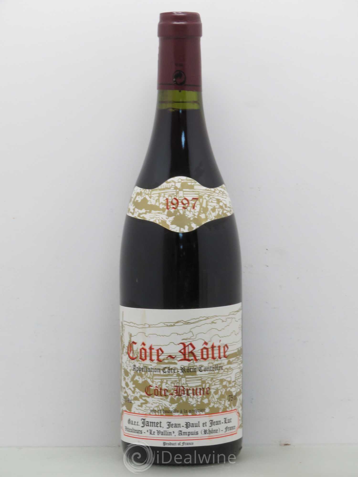 Côte-Rôtie Côte Brune Jamet (Domaine) 1997 - Lot de 1 bouteille - 0