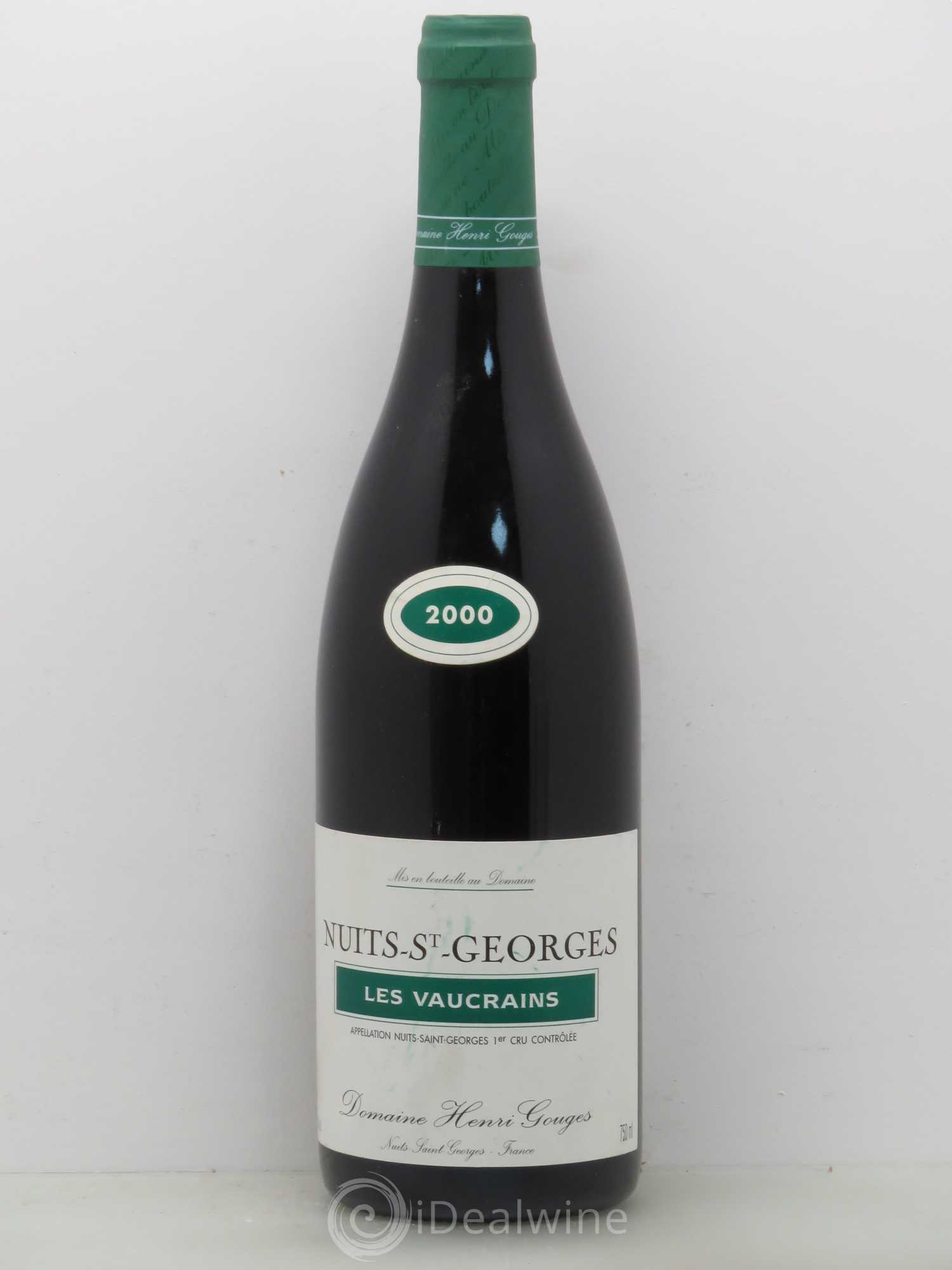 Nuits-Saint-Georges 1er Cru Les Vaucrains Henri Gouges 2000 - Lot of 1 bottle - 0