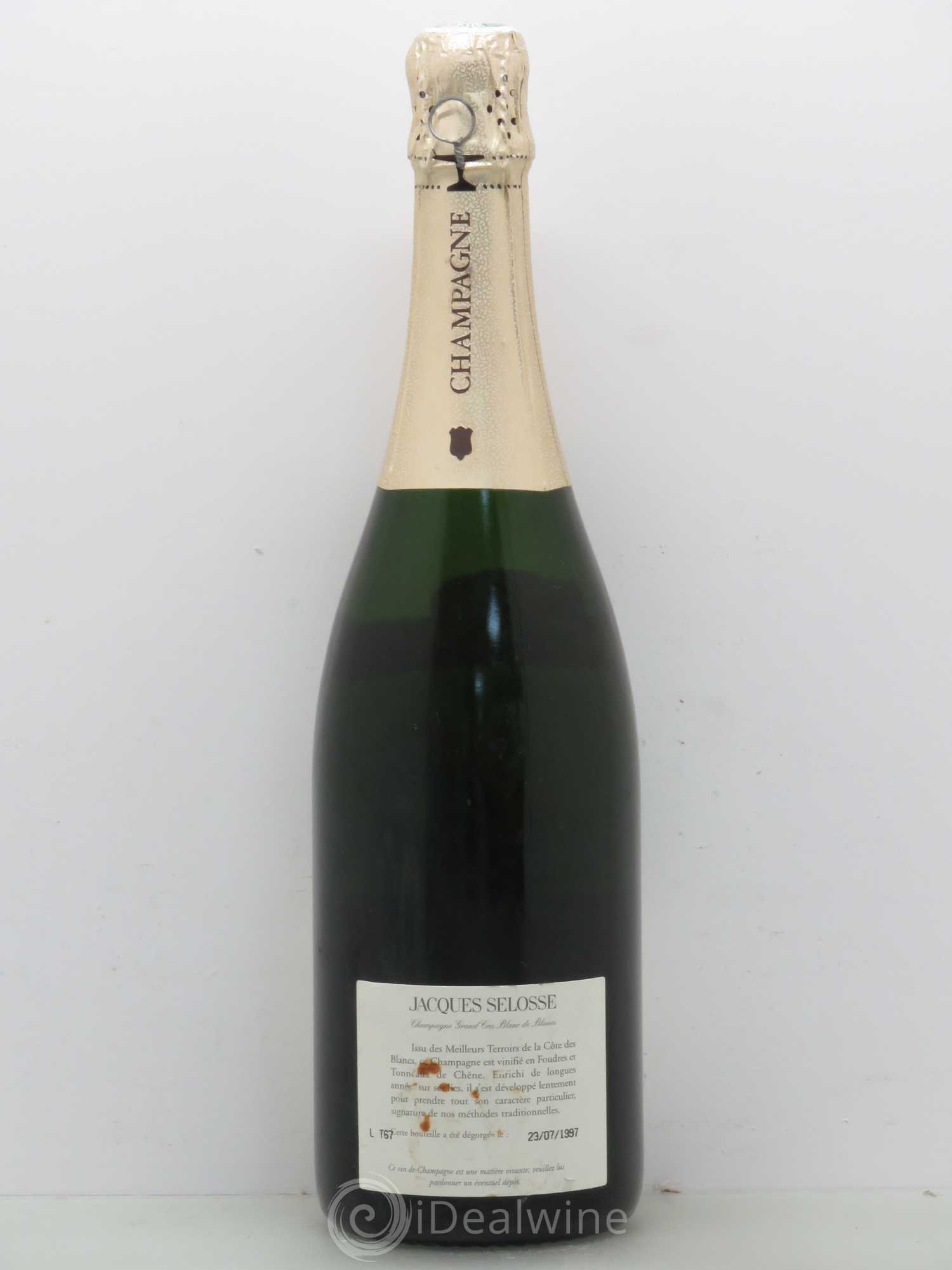 Champagne Jacques Selosse Grand Cru Blanc de Blancs 1989 - Posten von 1 Flasche - 1
