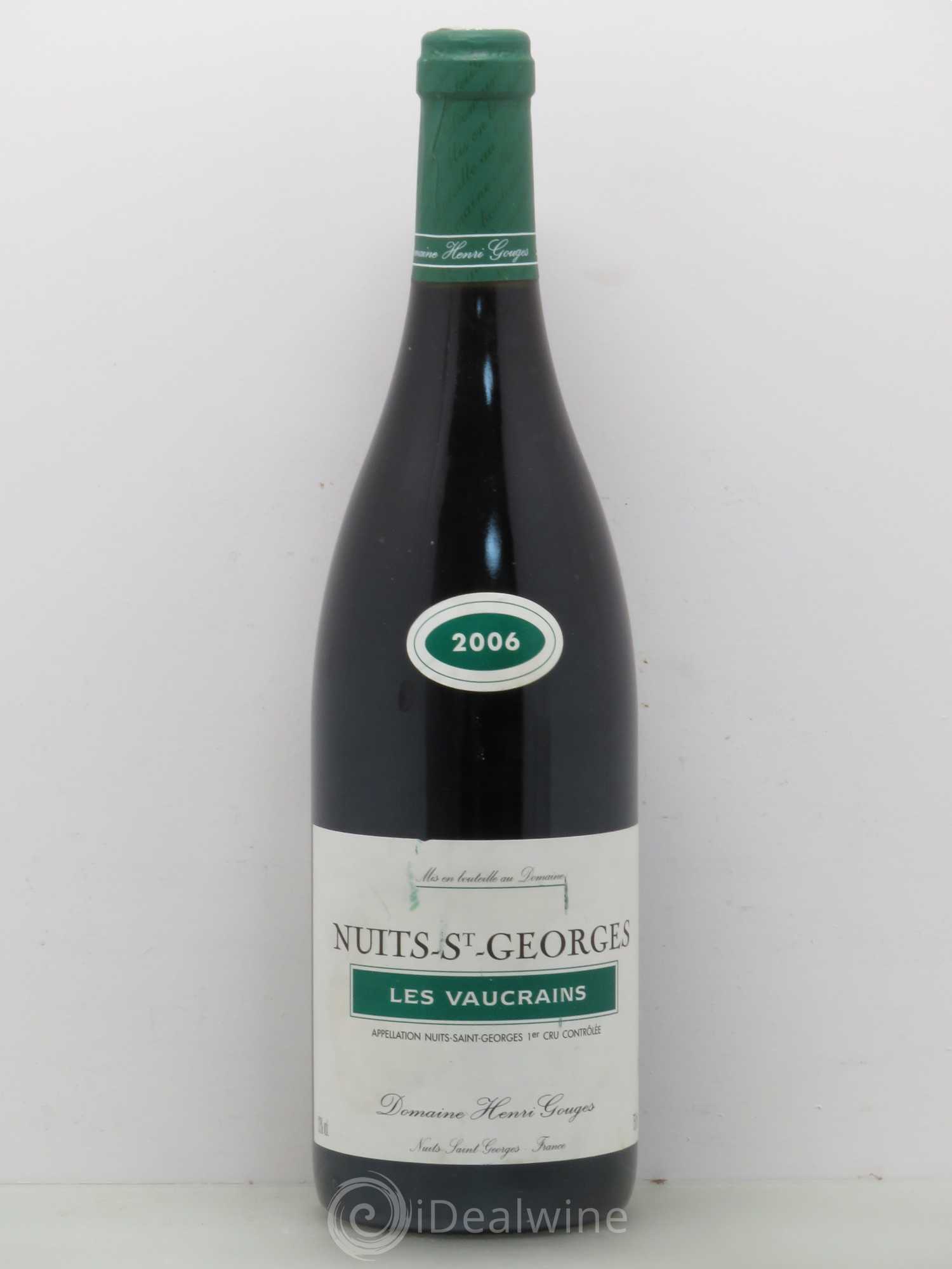 Nuits-Saint-Georges 1er Cru Les Vaucrains Henri Gouges 2006 - Lot de 1 bouteille - 0