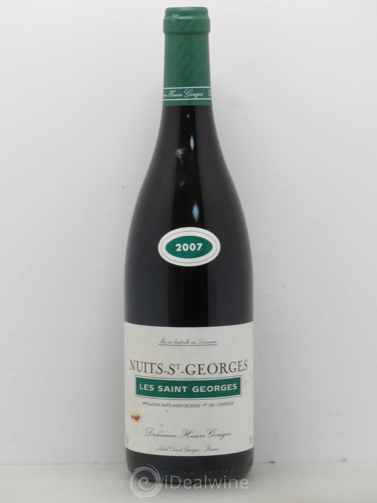 Nuits-Saint-Georges 1er Cru Les Saints Georges Henri Gouges 2007 - Lot de 1 bouteille - 0