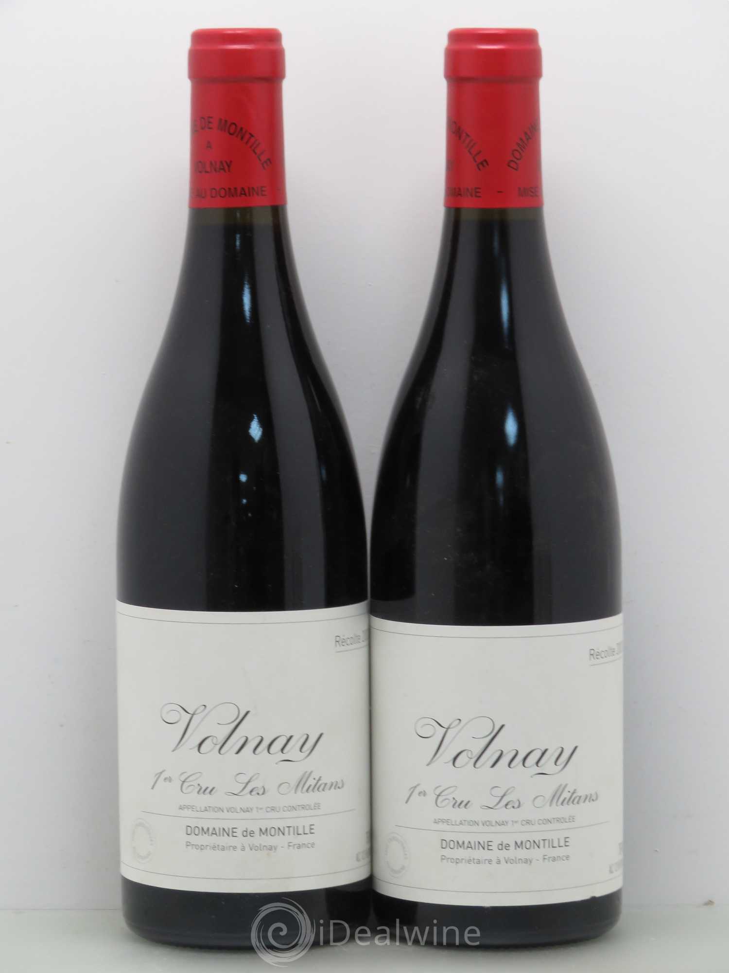 Volnay 1er Cru Les Mitans De Montille (Domaine) 2007 - Lot de 2 bouteilles - 0