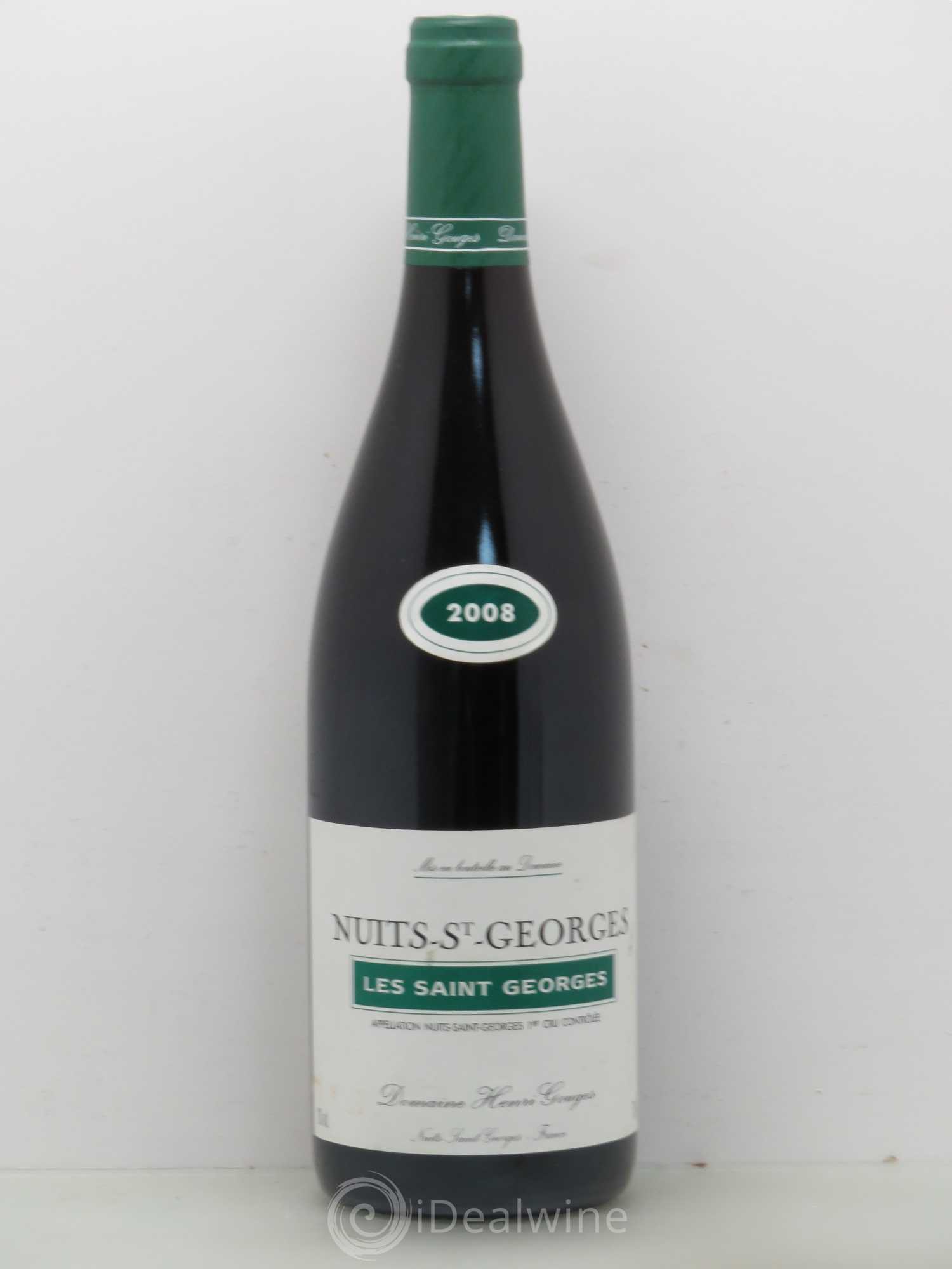 Nuits-Saint-Georges 1er Cru Les Saints Georges Henri Gouges 2008 - Lot de 1 bouteille - 0