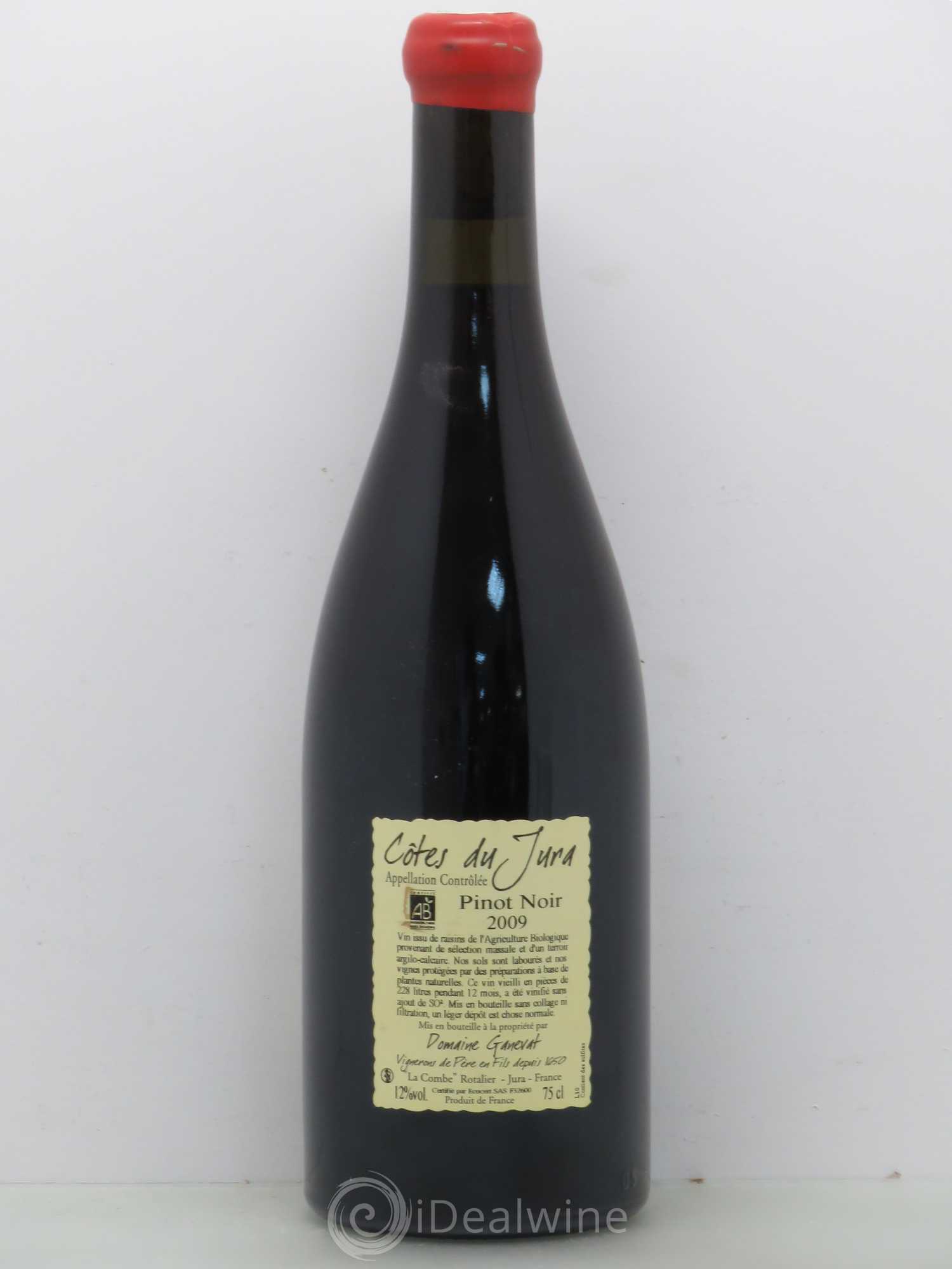 Côtes du Jura Cuvée Julien Jean-François Ganevat (Domaine) 2009 - Lot de 1 bouteille - 1
