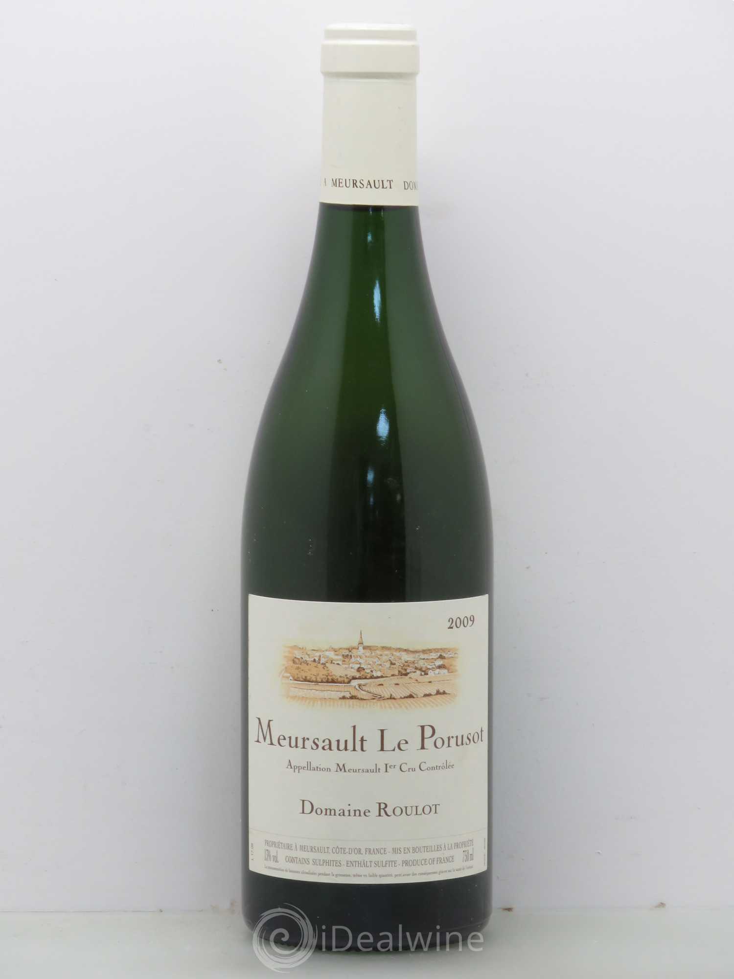 Meursault 1er Cru Le Porusot Roulot (Domaine) 2009 - Lot de 1 bouteille - 0