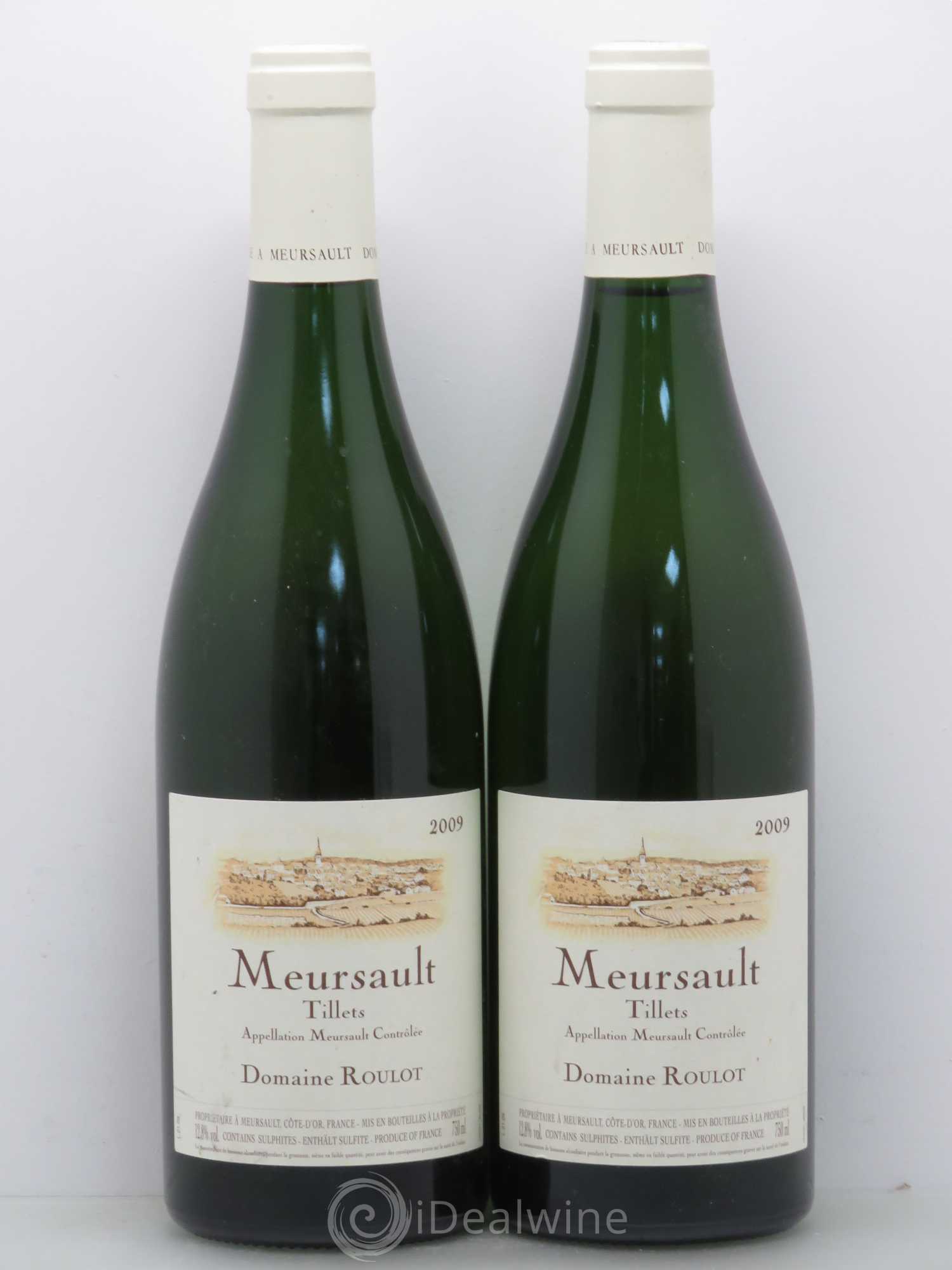 Meursault Les Tillets Roulot (Domaine) 2009 - Lot de 2 bouteilles - 0