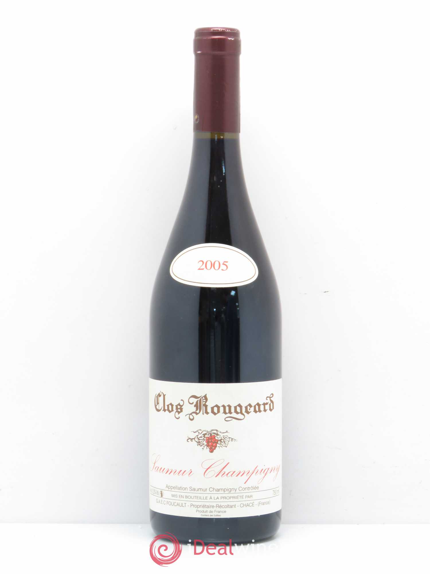Saumur-Champigny Clos Rougeard 2005 - Lot de 1 bouteille - 0