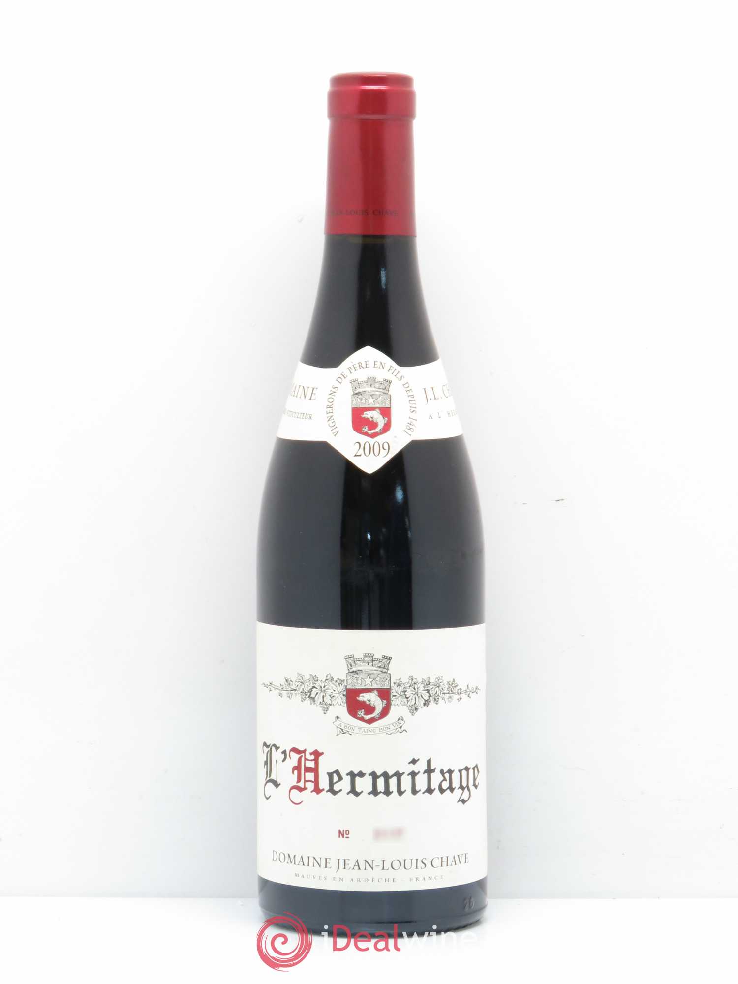Hermitage Jean-Louis Chave 2009 - Lot de 1 bouteille - 0